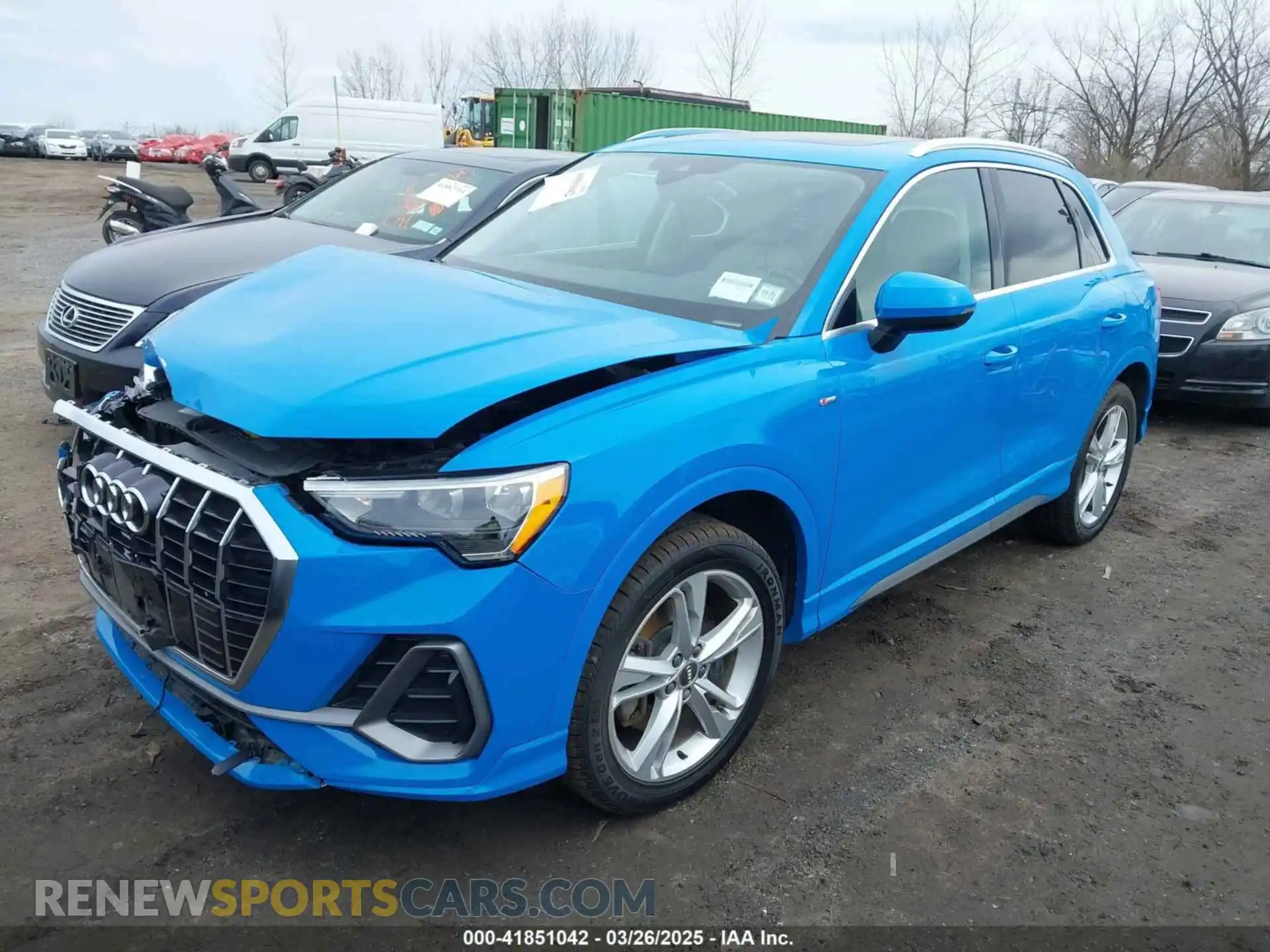 2 Photograph of a damaged car WA1DECF39L1013425 AUDI Q3 2020