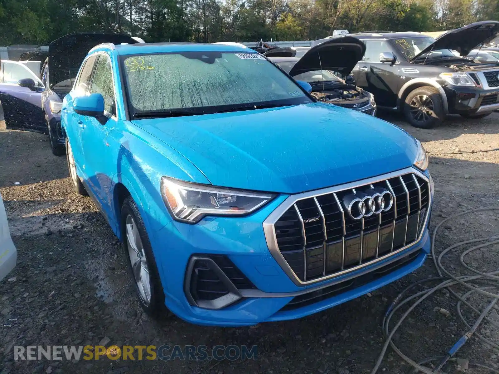 1 Photograph of a damaged car WA1EECF30L1016590 AUDI Q3 2020