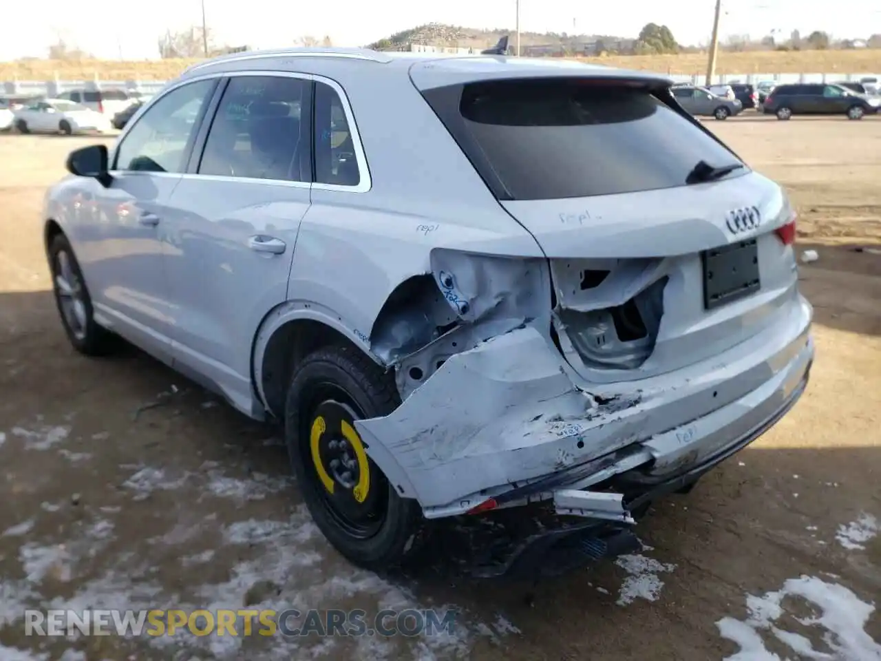 3 Photograph of a damaged car WA1EECF33L1041483 AUDI Q3 2020