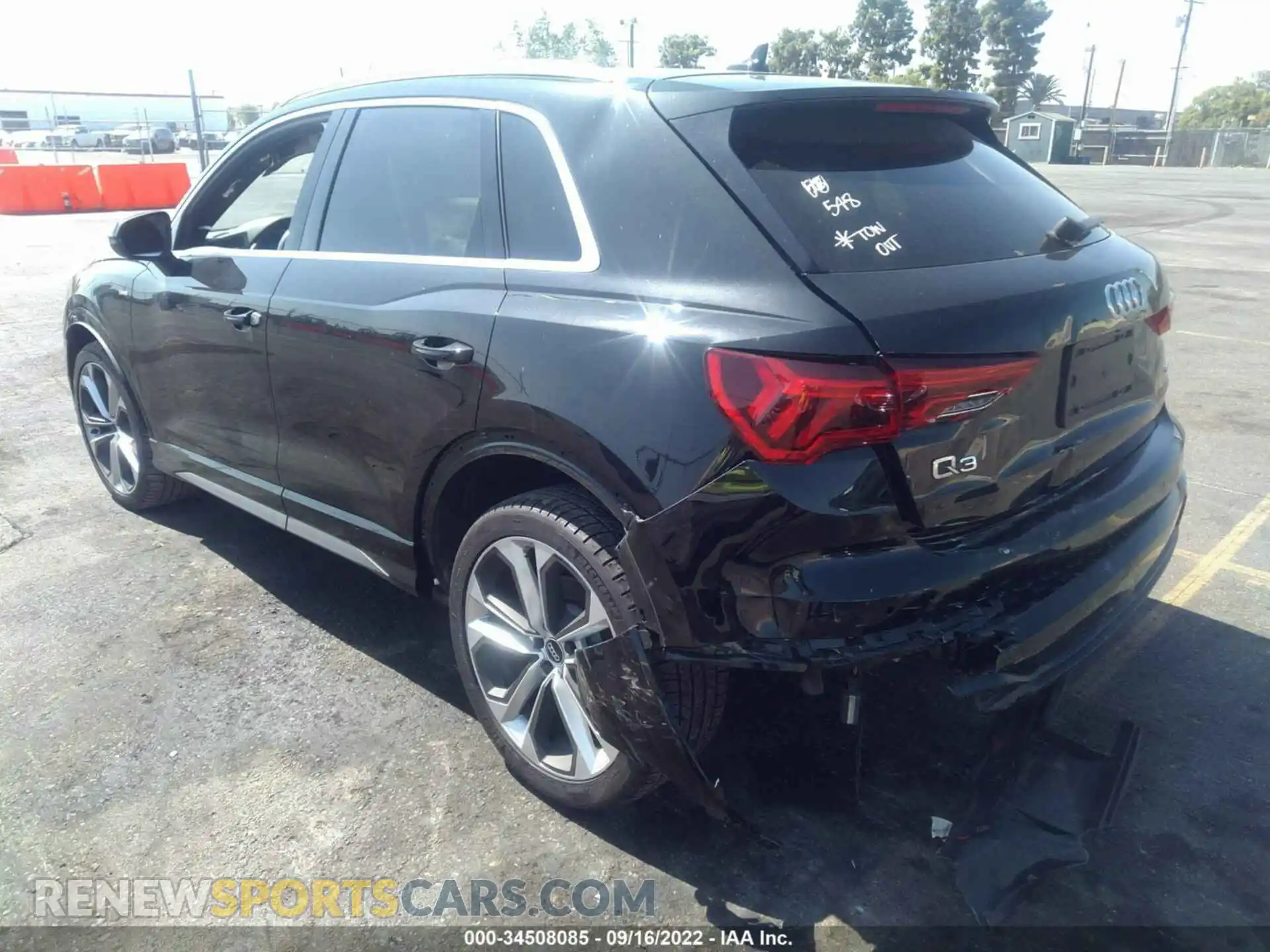 3 Photograph of a damaged car WA1EECF33L1056355 AUDI Q3 2020