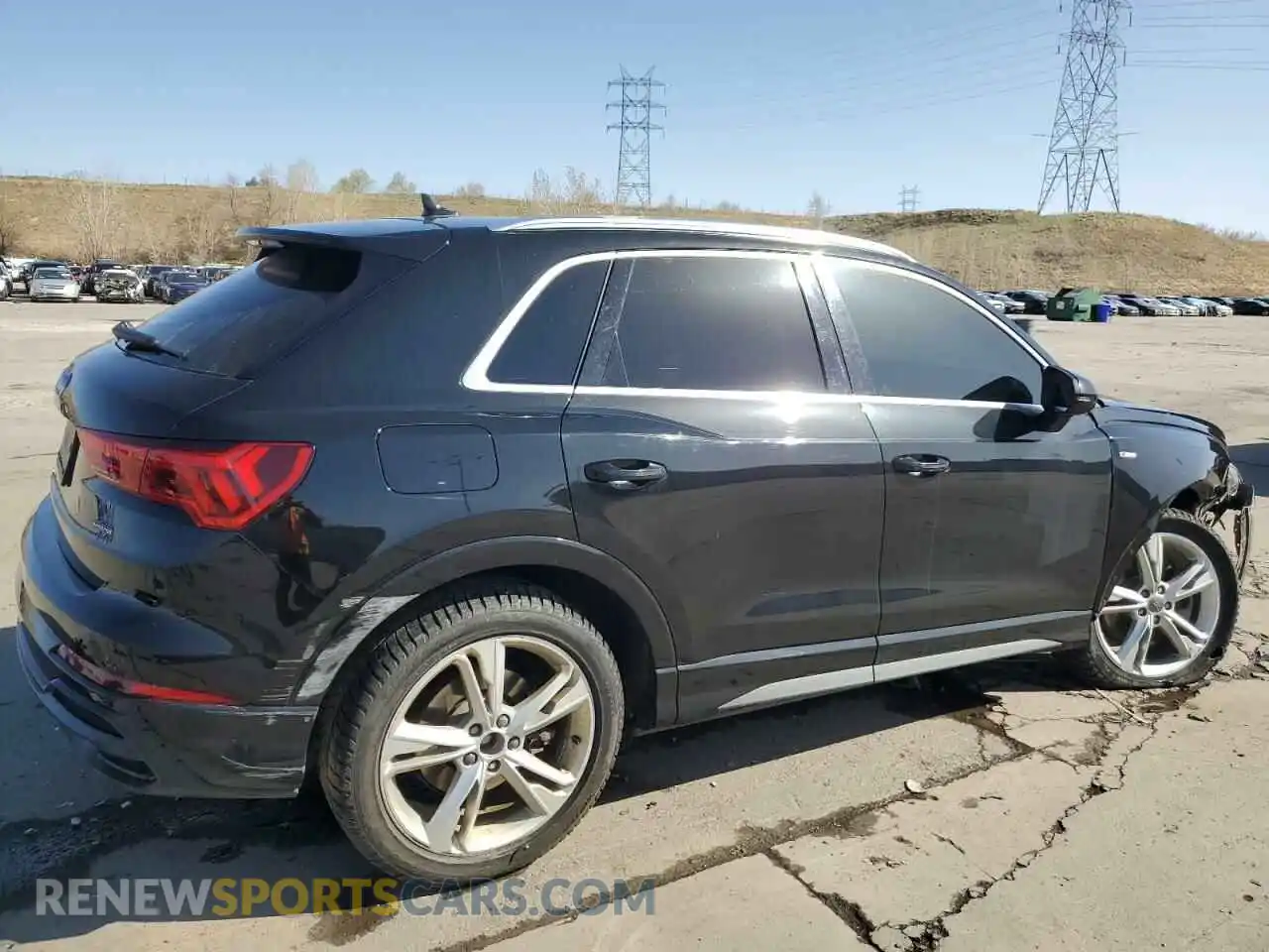 3 Photograph of a damaged car WA1EECF36L1040120 AUDI Q3 2020