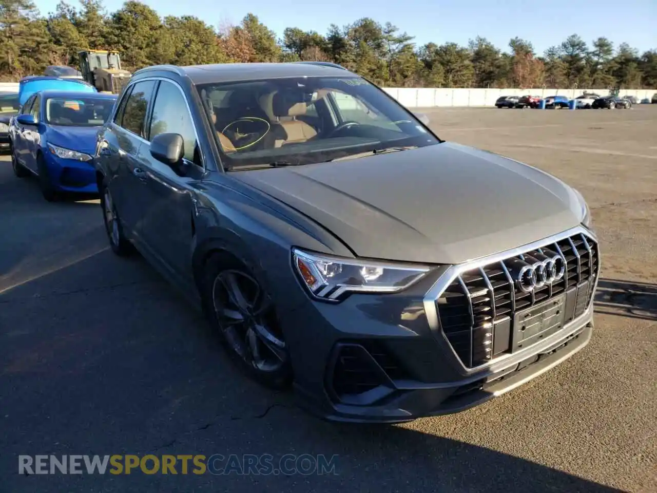 1 Photograph of a damaged car WA1EECF37L1031653 AUDI Q3 2020