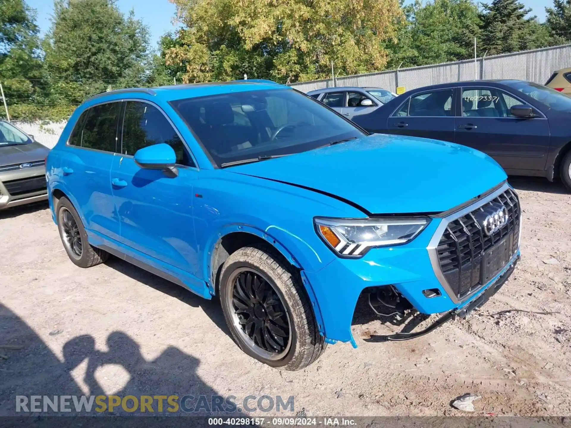 1 Photograph of a damaged car WA1EECF39L1038183 AUDI Q3 2020