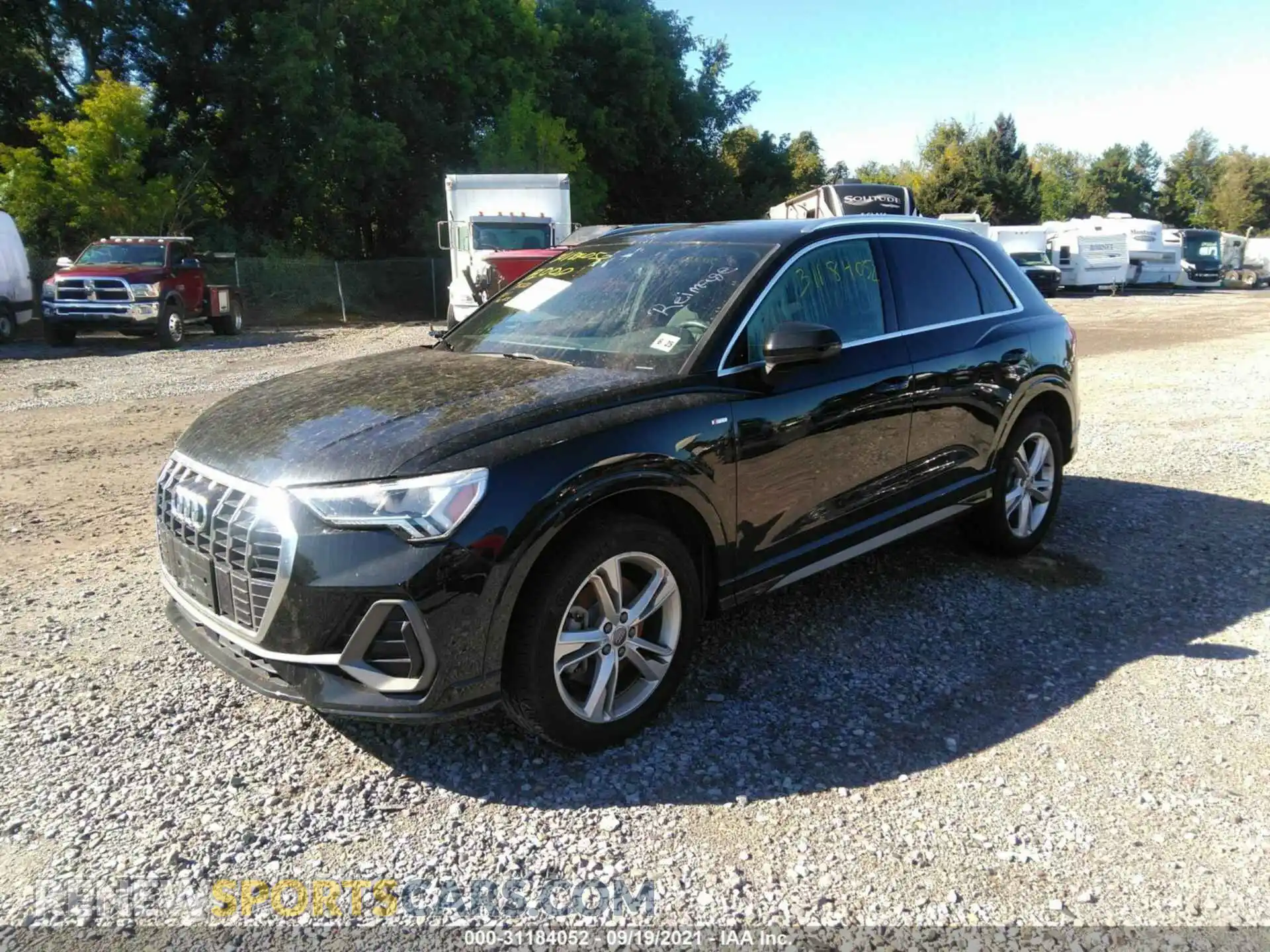 2 Photograph of a damaged car WA1EECF39L1090283 AUDI Q3 2020