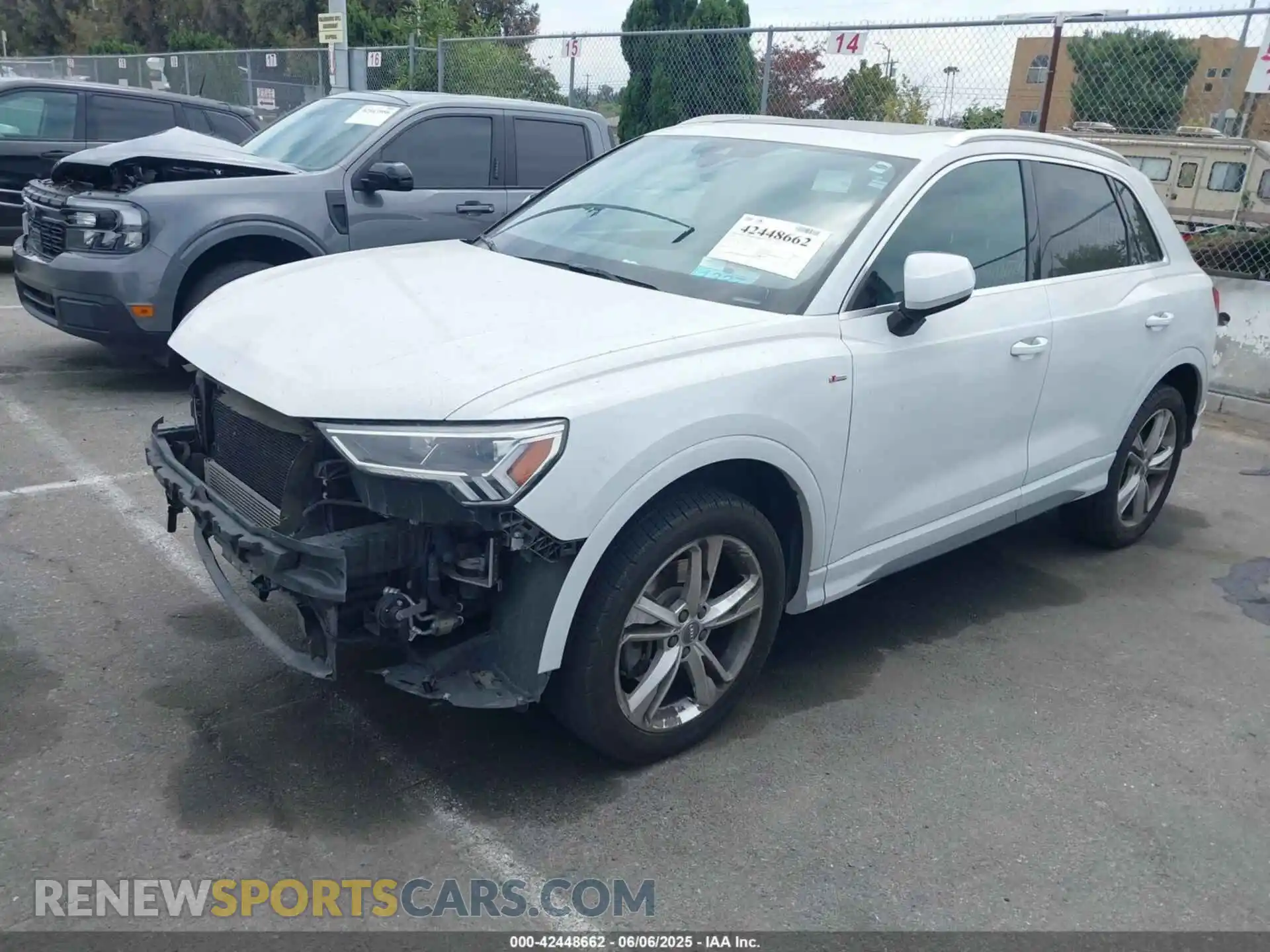 2 Photograph of a damaged car WA1EECF3XL1047538 AUDI Q3 2020