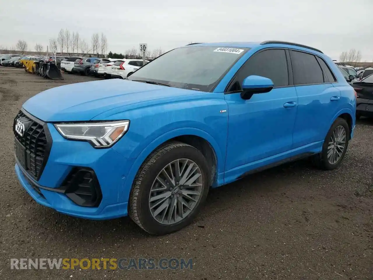 1 Photograph of a damaged car WA1FECF34L1039083 AUDI Q3 2020