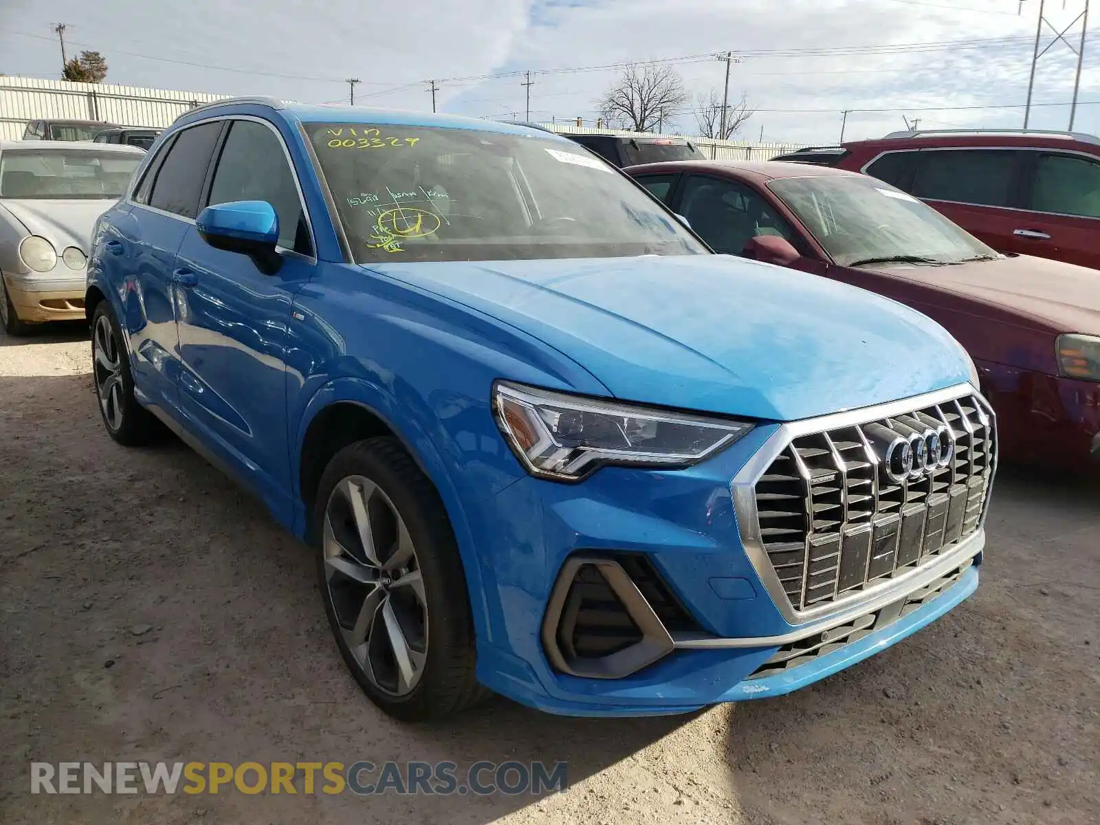 1 Photograph of a damaged car WA1FECF36L1003329 AUDI Q3 2020