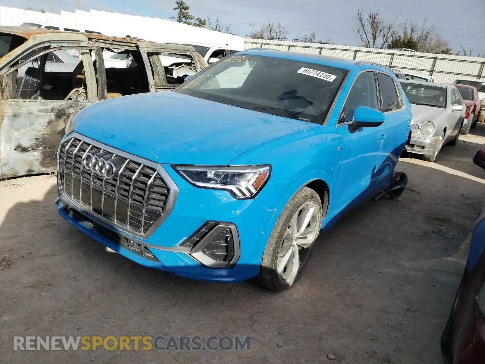2 Photograph of a damaged car WA1FECF36L1003329 AUDI Q3 2020
