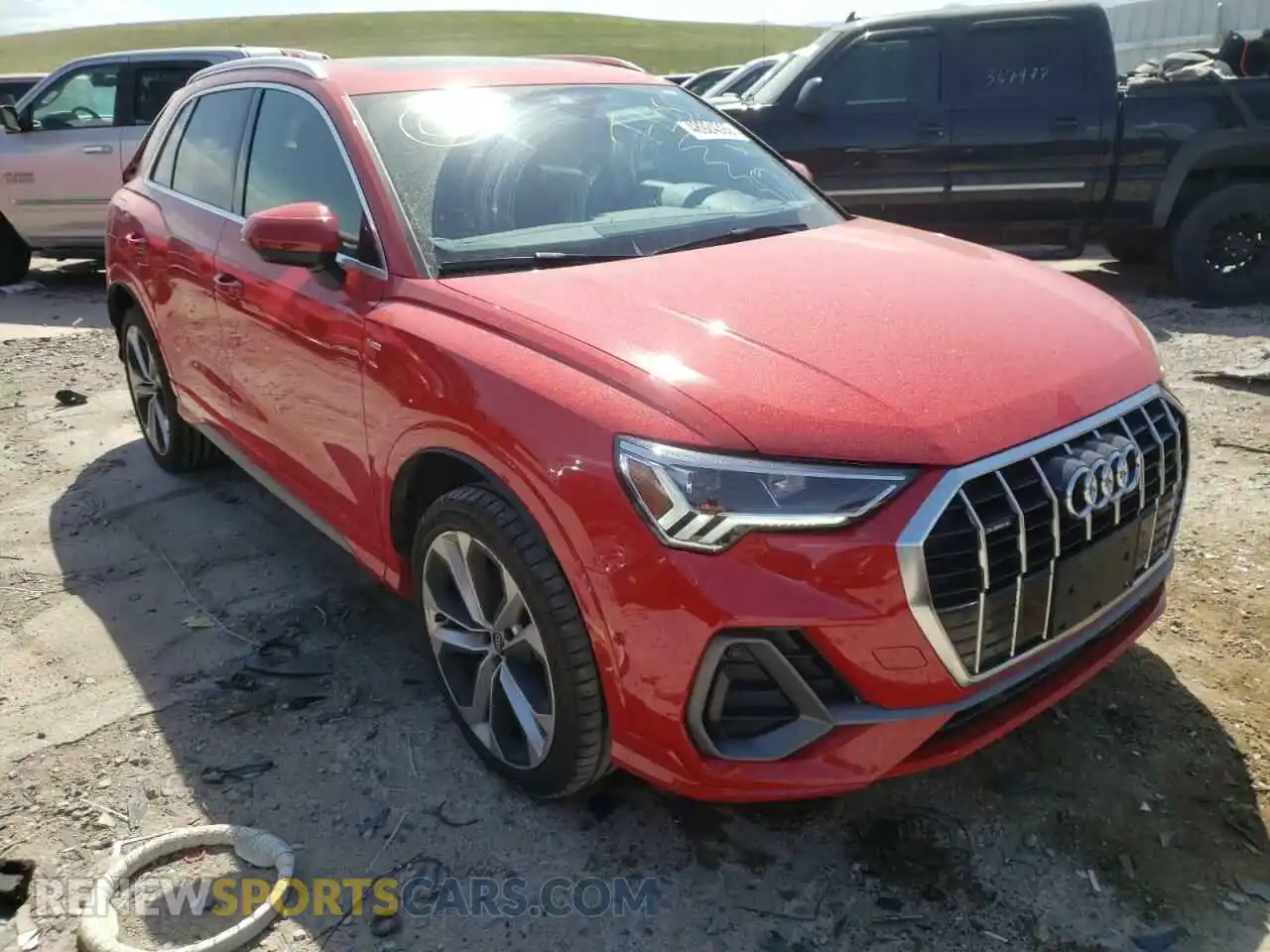 1 Photograph of a damaged car WA1FECF38L1121639 AUDI Q3 2020