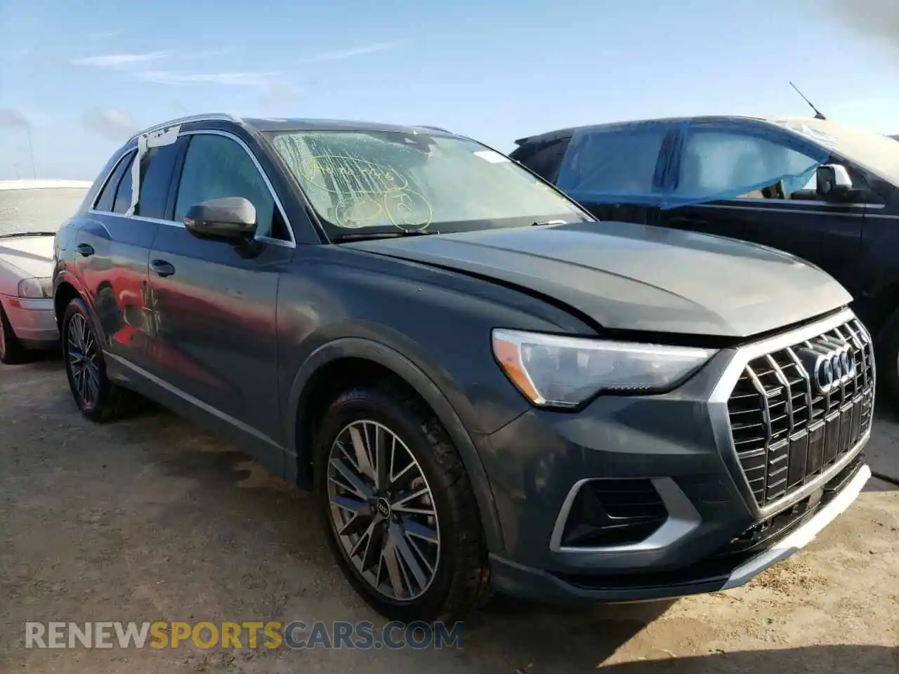 1 Фотография поврежденного автомобиля WA1AUCF30M1112870 AUDI Q3 2021