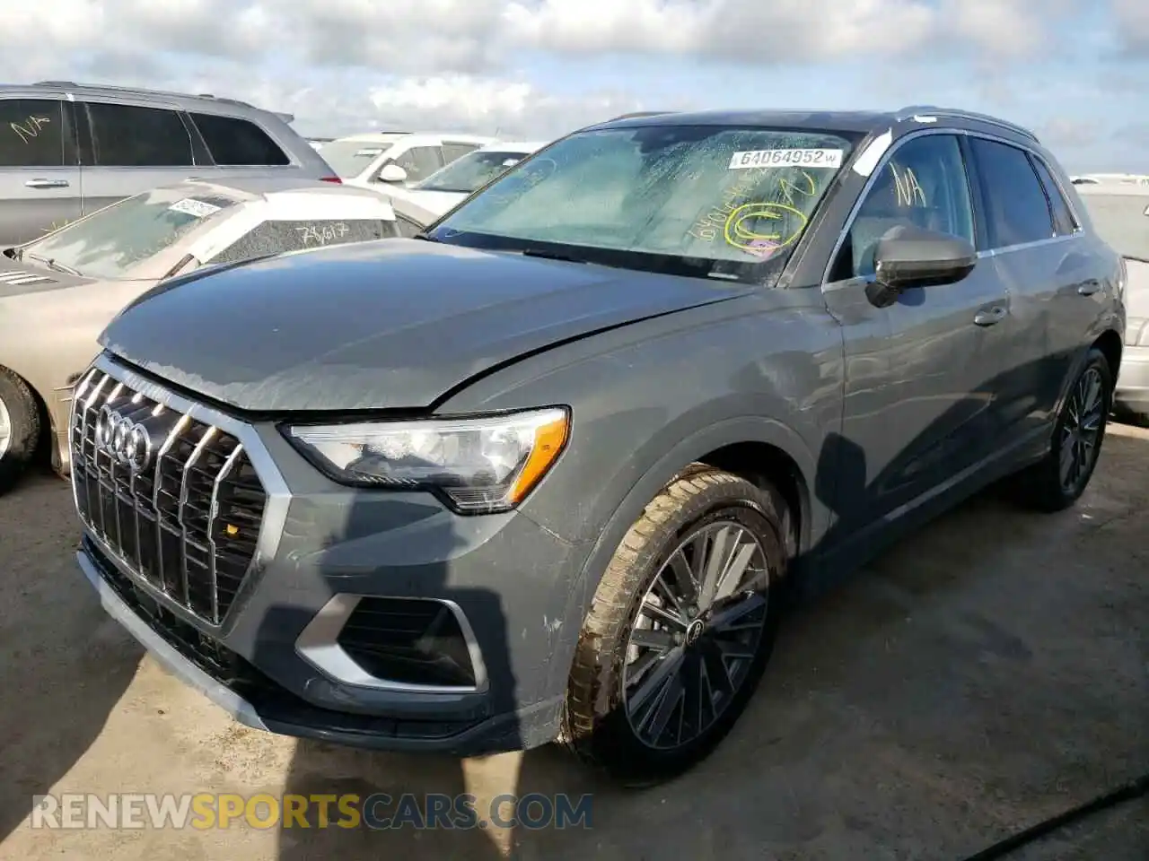 2 Фотография поврежденного автомобиля WA1AUCF30M1112870 AUDI Q3 2021