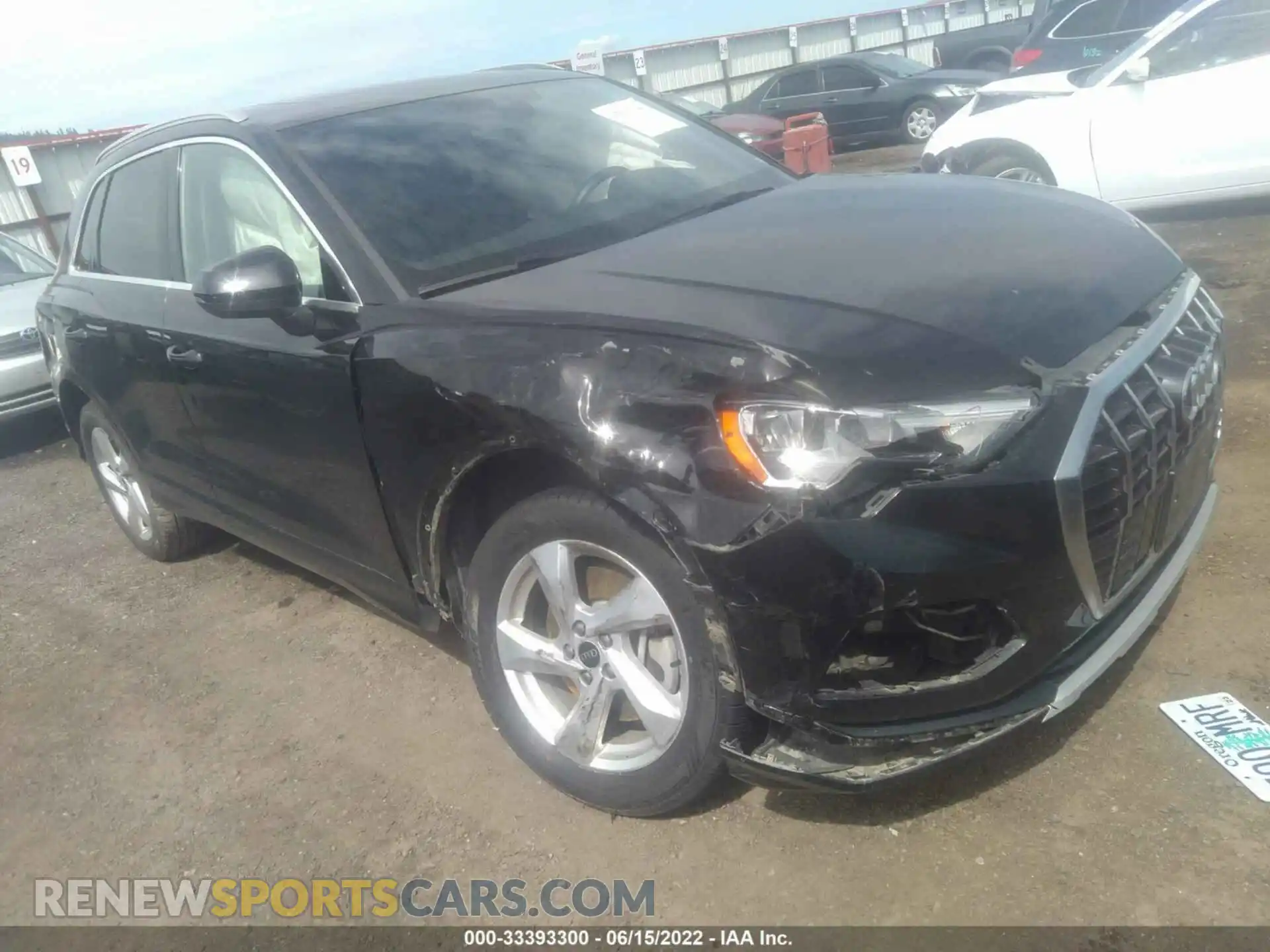1 Photograph of a damaged car WA1AUCF32M1058696 AUDI Q3 2021