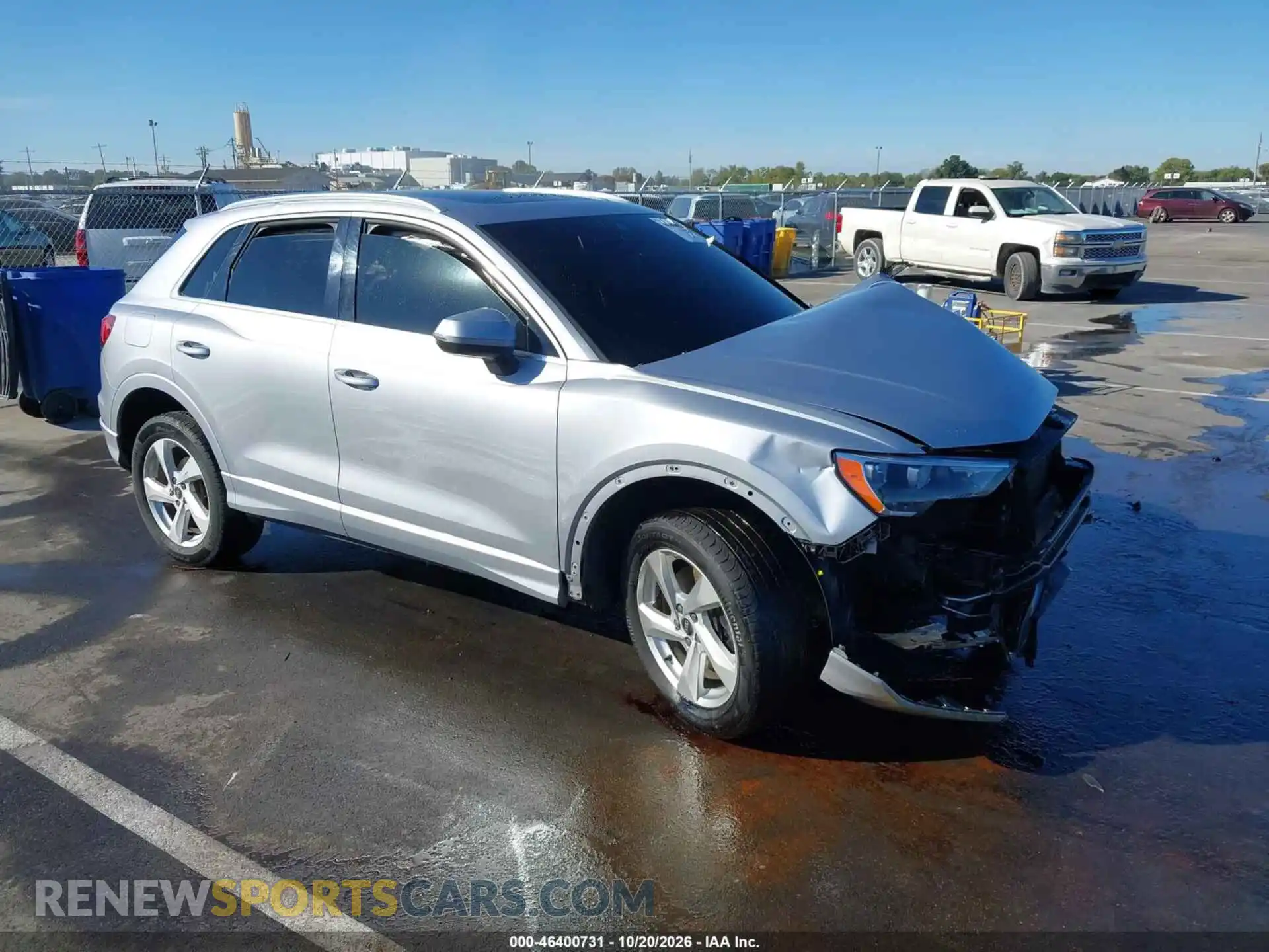 1 fotografías del automóvil dañado WA1AUCF34M1129168 AUDI Q3 2021