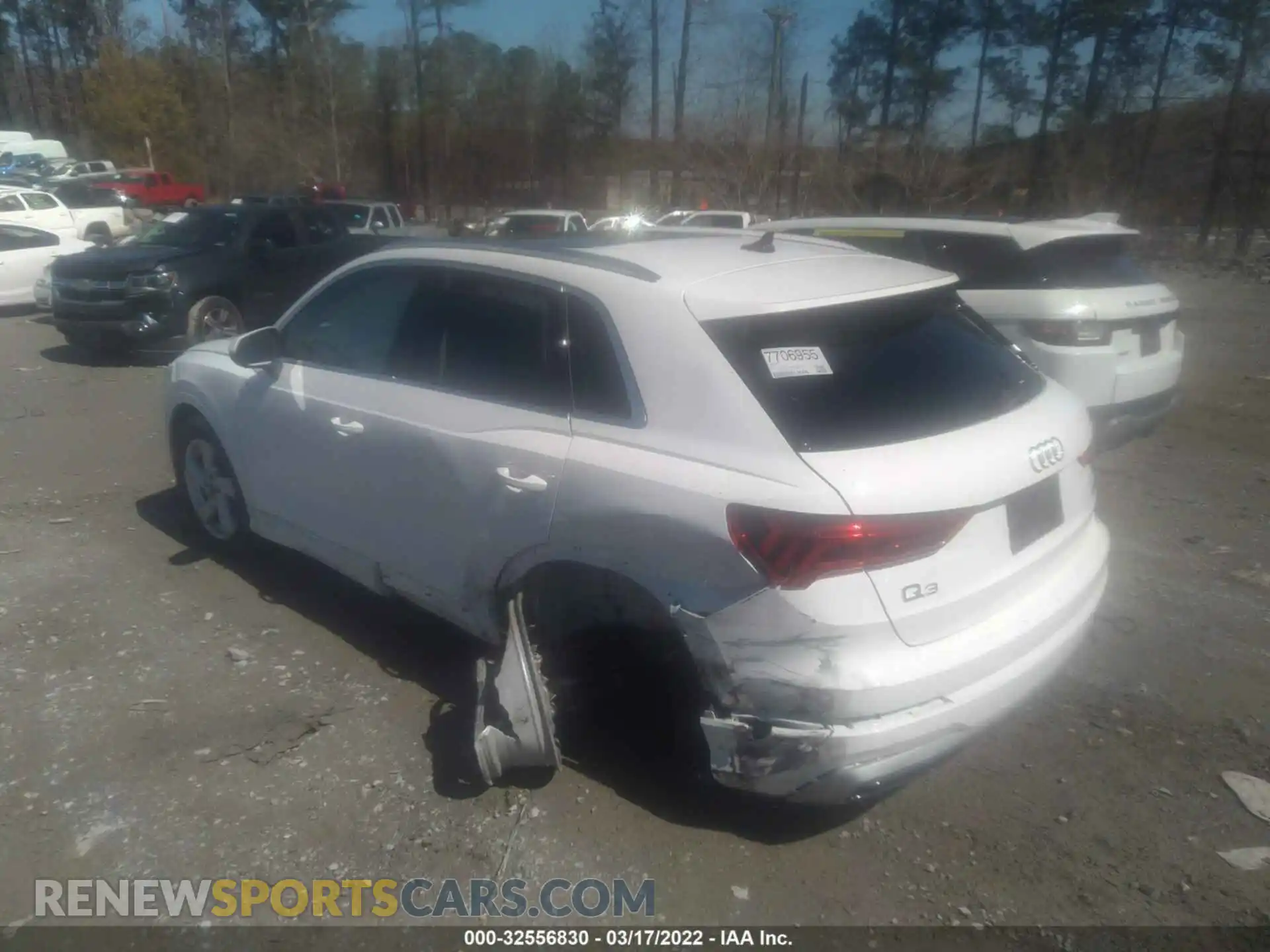 3 Photograph of a damaged car WA1AUCF35M1063178 AUDI Q3 2021