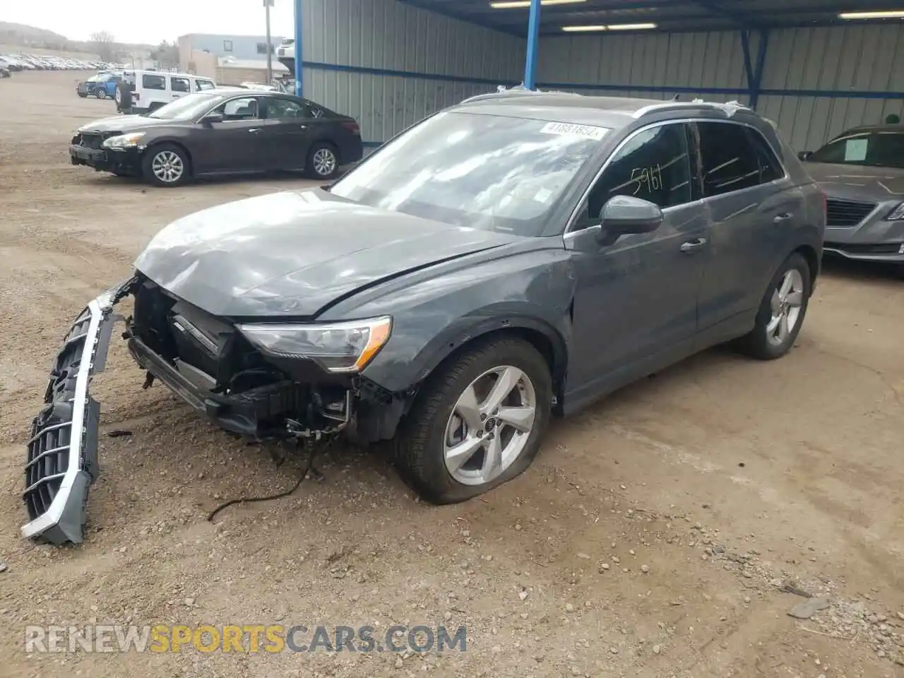 2 Photograph of a damaged car WA1AUCF36M1136798 AUDI Q3 2021