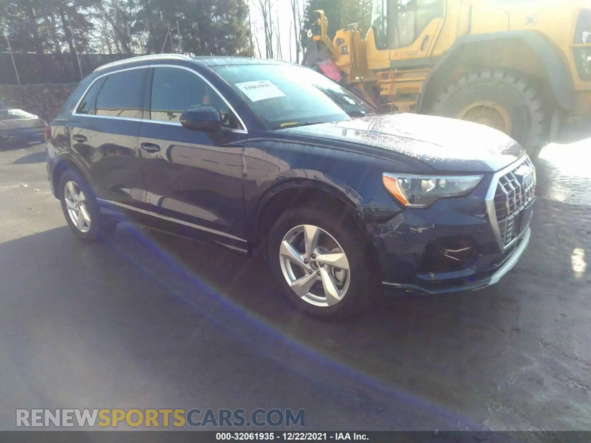 1 Фотография поврежденного автомобиля WA1AUCF37M1064915 AUDI Q3 2021