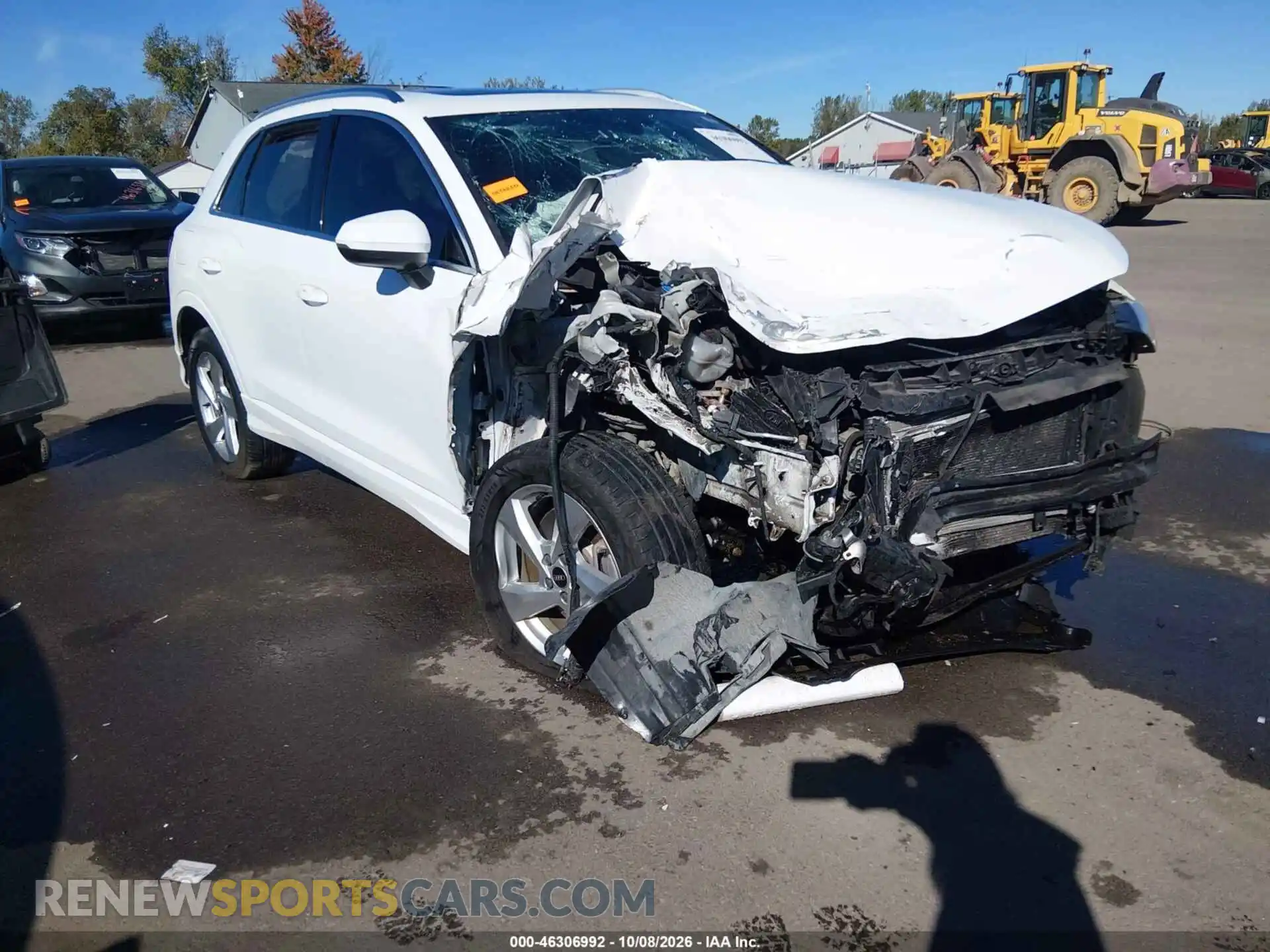 1 Photograph of a damaged car WA1AUCF37M1088972 AUDI Q3 2021