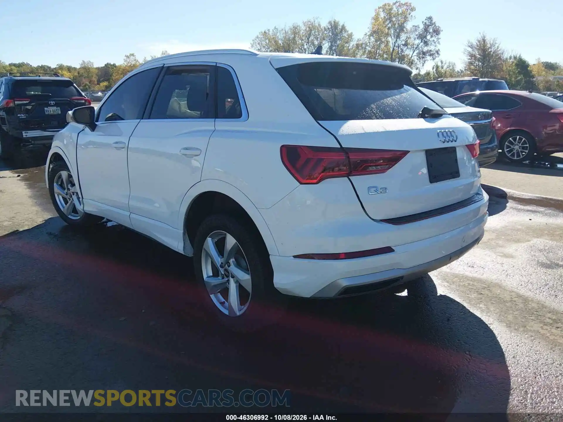 3 Photograph of a damaged car WA1AUCF37M1088972 AUDI Q3 2021