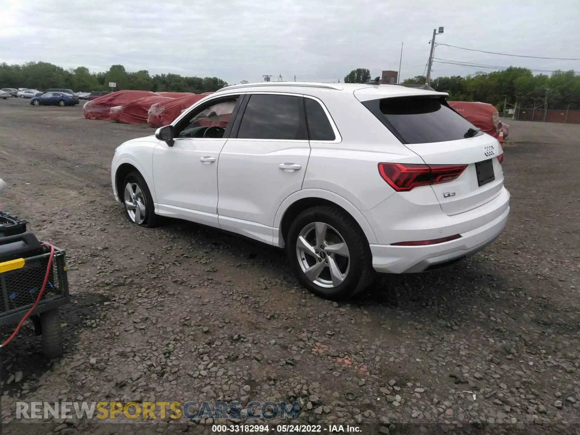 3 Photograph of a damaged car WA1AUCF38M1108436 AUDI Q3 2021