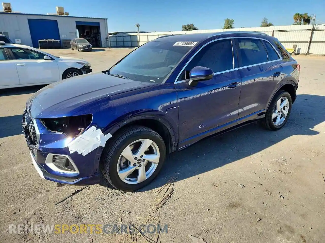 1 Photograph of a damaged car WA1AUCF39M1066889 AUDI Q3 2021