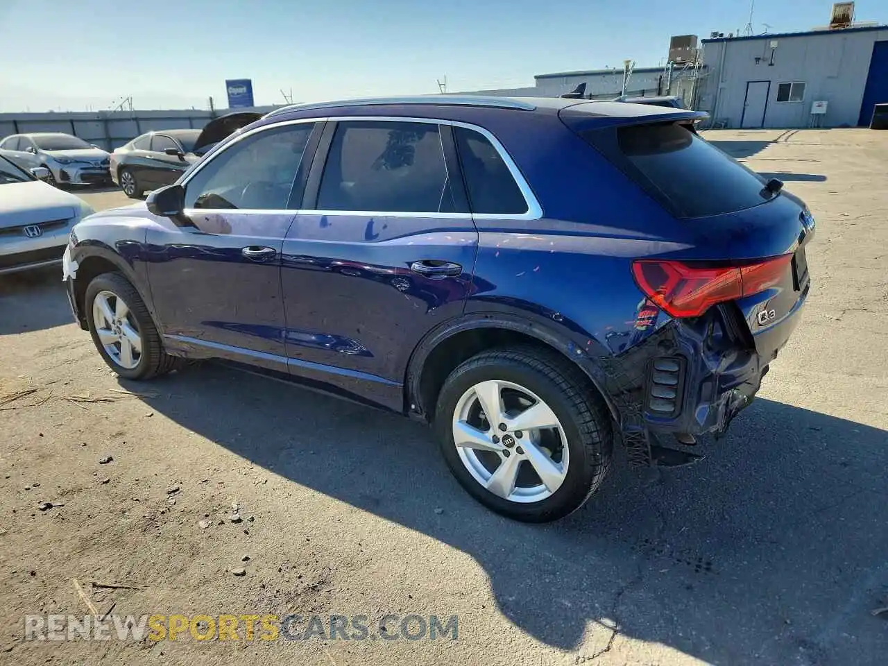 2 Photograph of a damaged car WA1AUCF39M1066889 AUDI Q3 2021