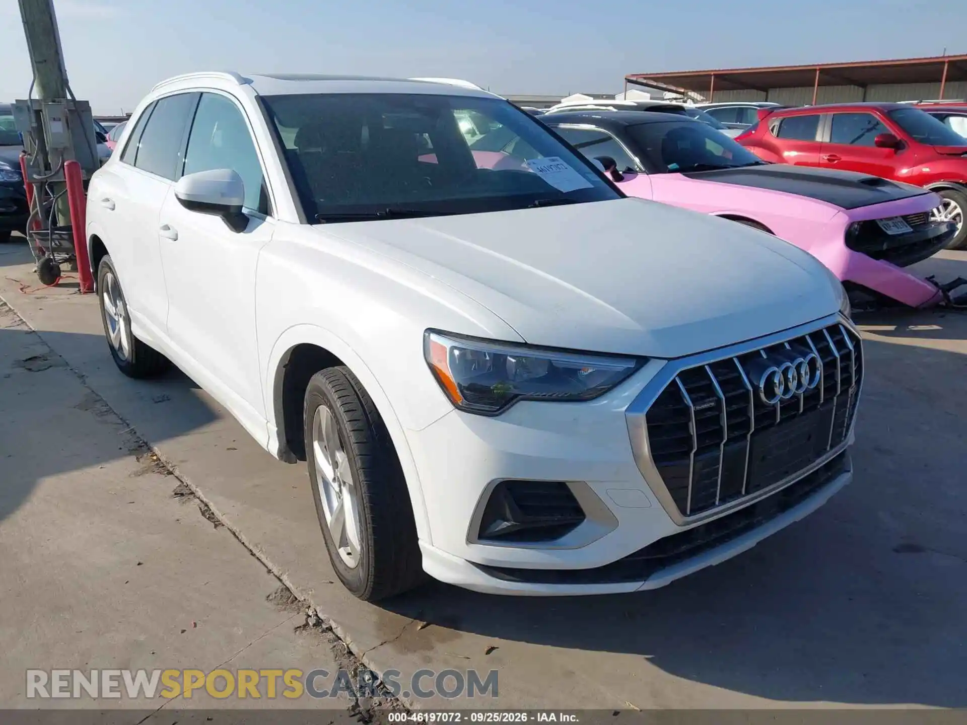 1 fotografías del automóvil dañado WA1AUCF3XM1068604 AUDI Q3 2021