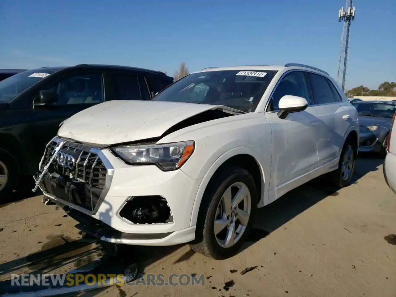 1 Photograph of a damaged car WA1AUCF3XM1087993 AUDI Q3 2021