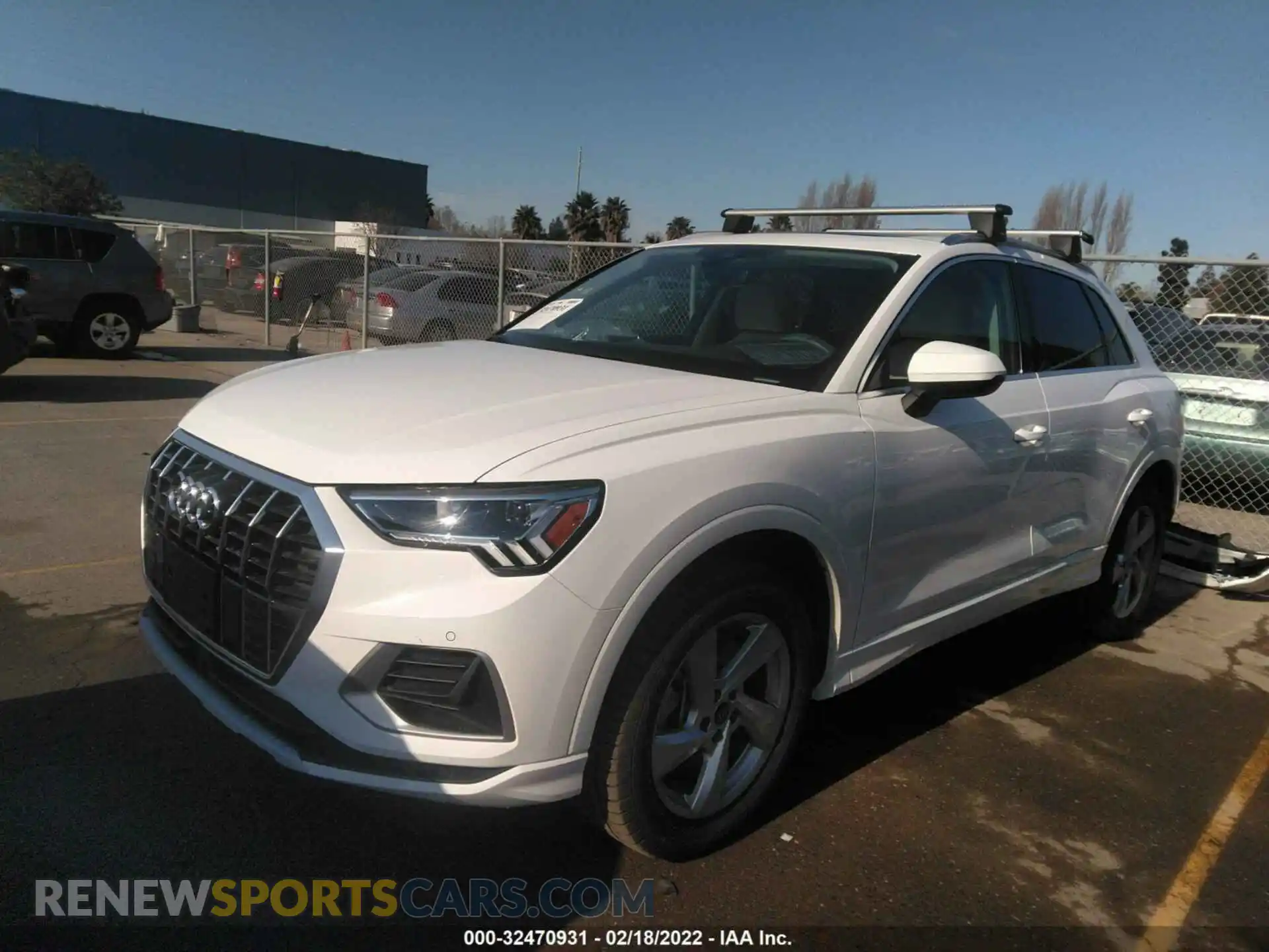 2 Photograph of a damaged car WA1BUCF30M1115272 AUDI Q3 2021