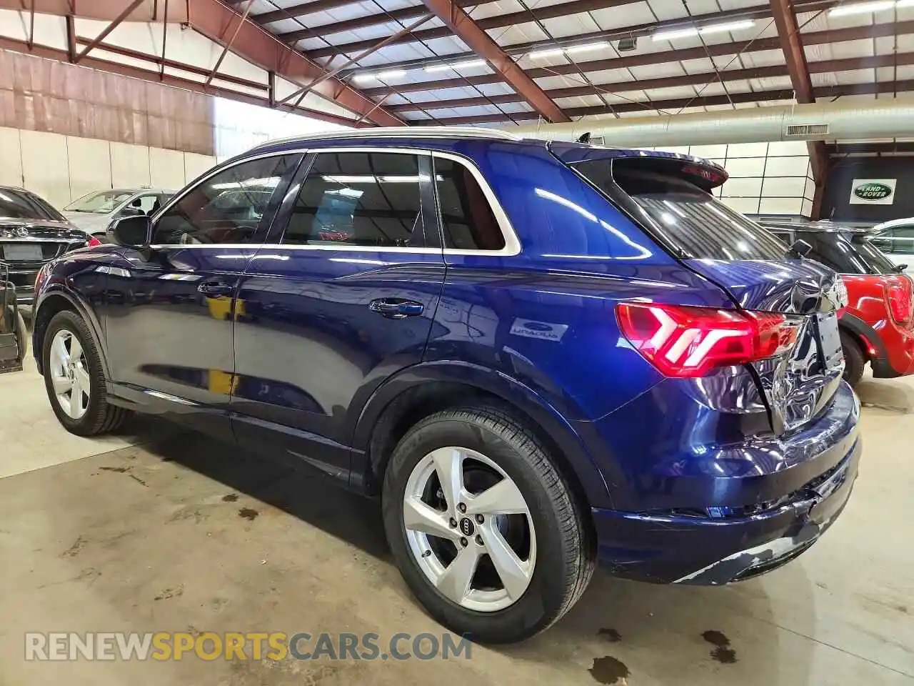 2 fotografías del automóvil dañado WA1BUCF36M1137227 AUDI Q3 2021