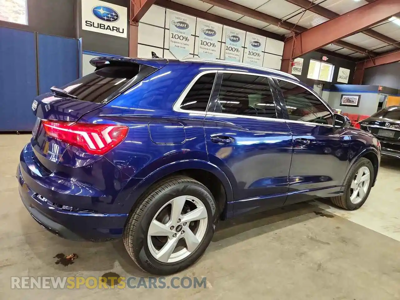 3 fotografías del automóvil dañado WA1BUCF36M1137227 AUDI Q3 2021