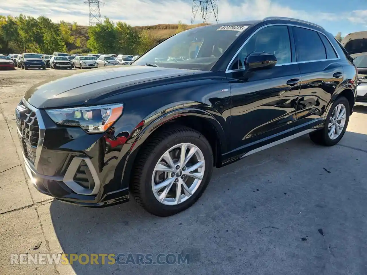 1 Photograph of a damaged car WA1DECF30M1011158 AUDI Q3 2021