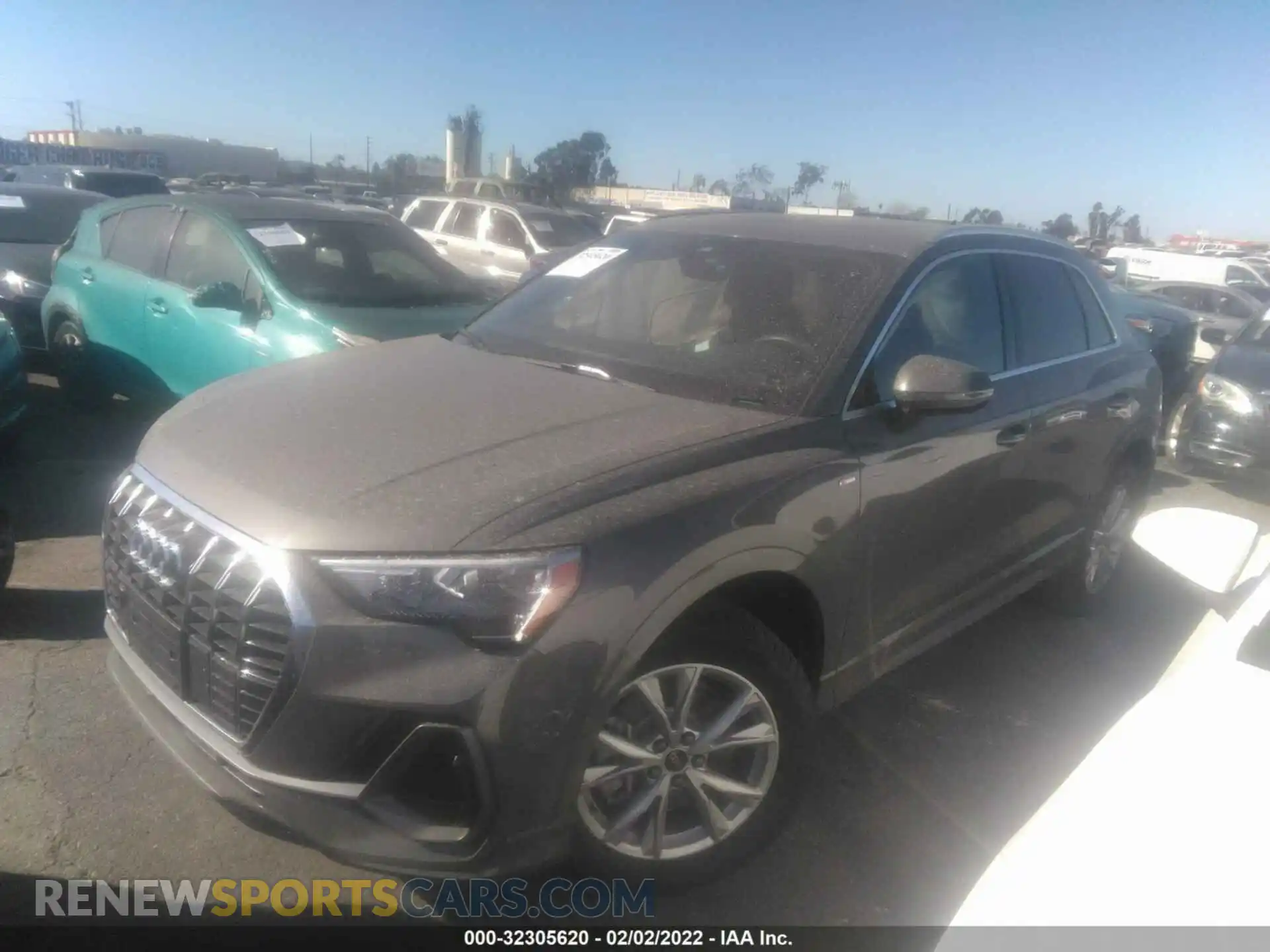 2 Photograph of a damaged car WA1DECF30M1047741 AUDI Q3 2021
