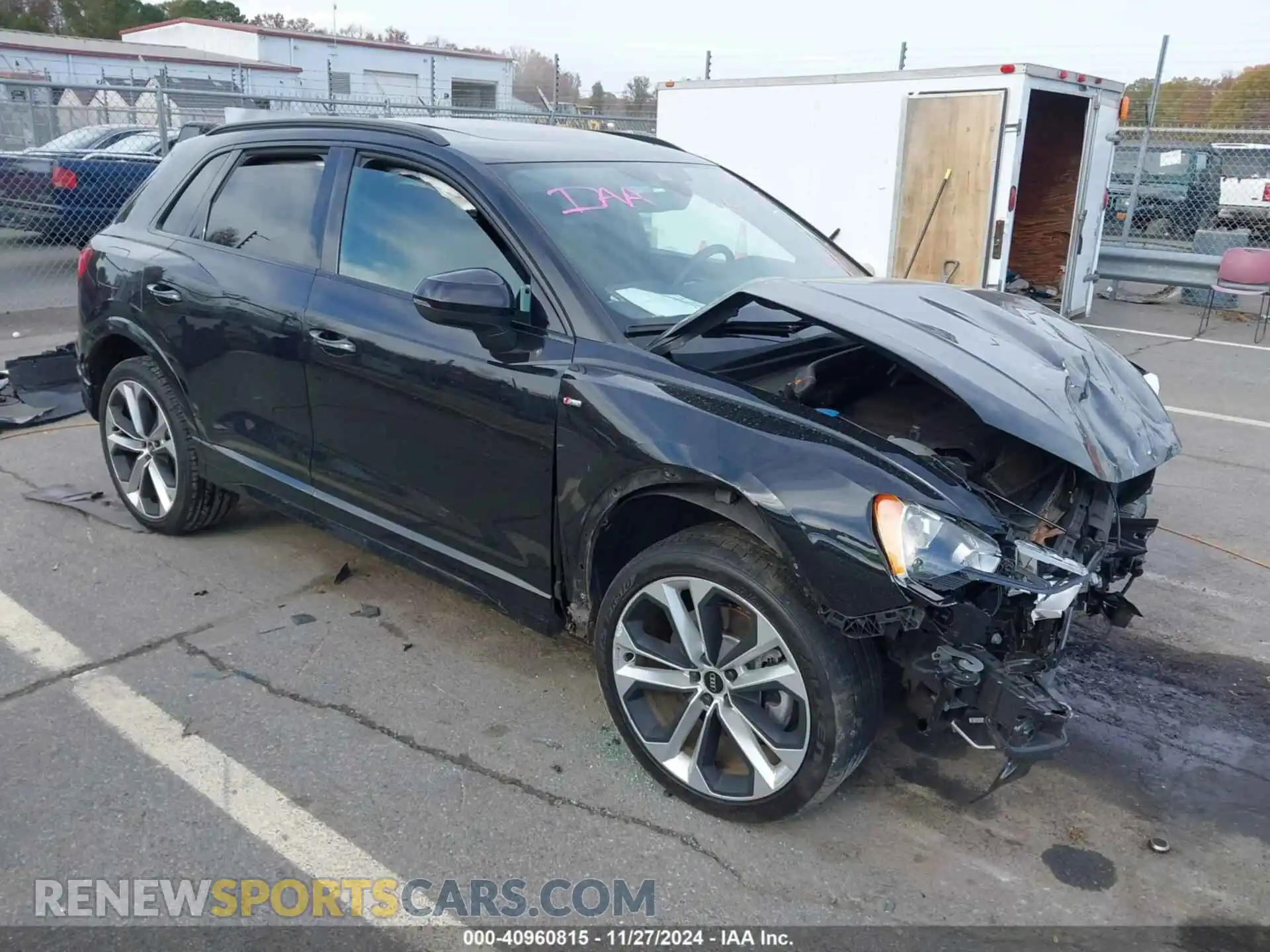 1 Photograph of a damaged car WA1DECF30M1060067 AUDI Q3 2021