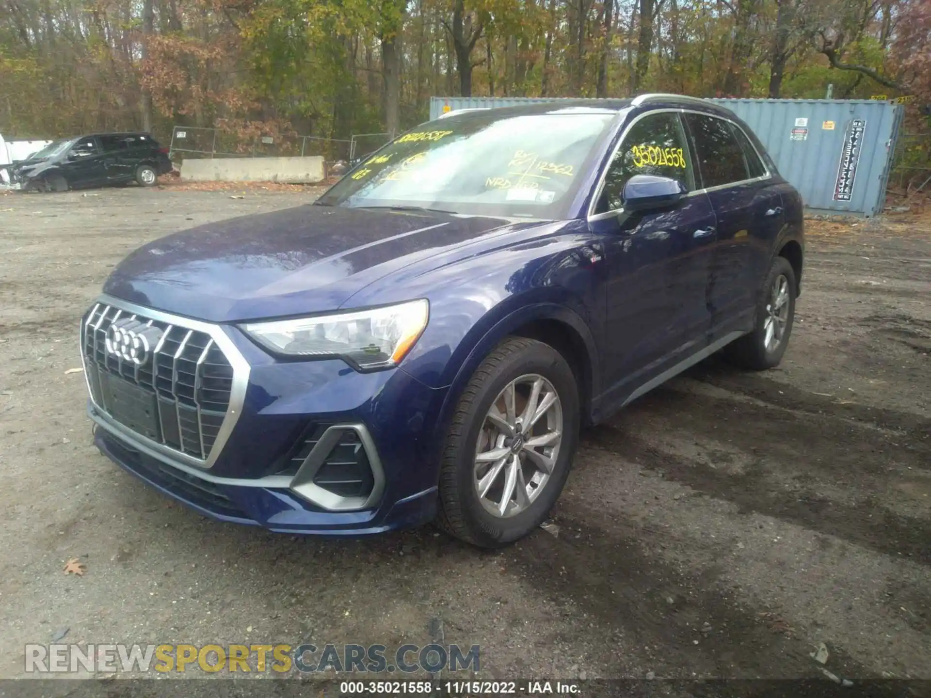 2 Photograph of a damaged car WA1DECF31M1003702 AUDI Q3 2021