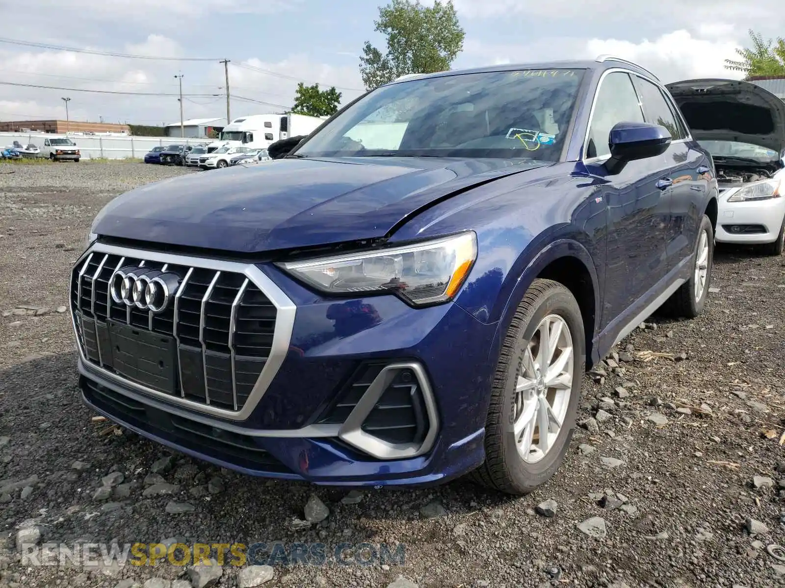 2 Photograph of a damaged car WA1DECF32M1013333 AUDI Q3 2021