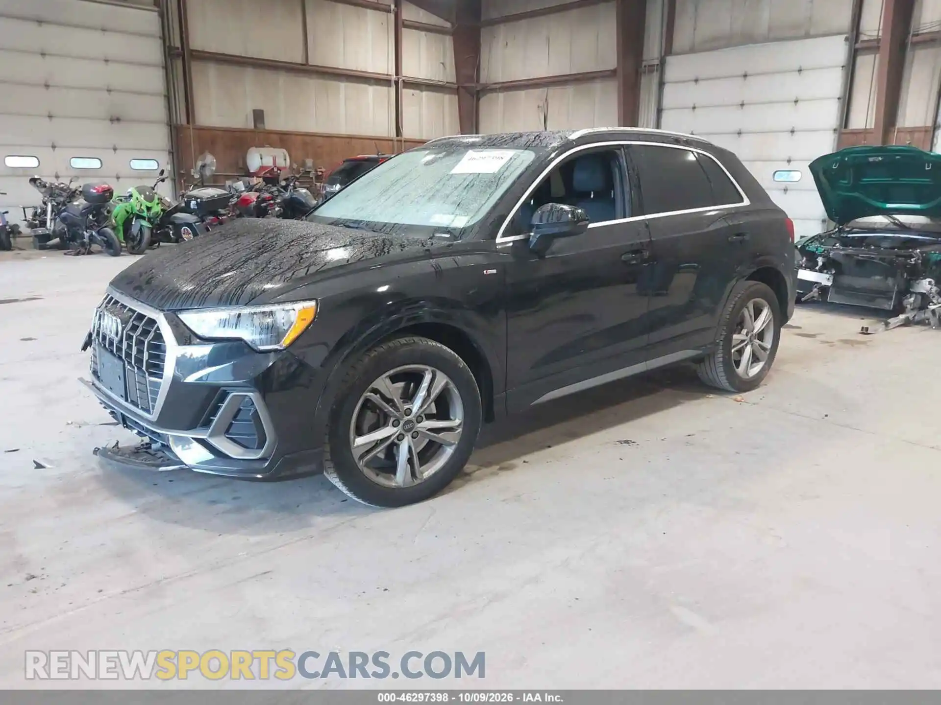 2 Photograph of a damaged car WA1DECF32M1024106 AUDI Q3 2021