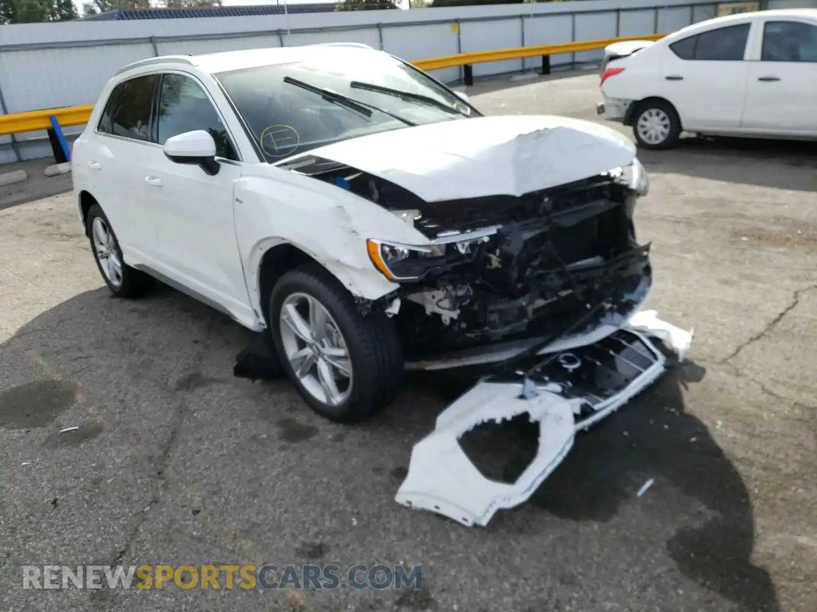 1 fotografías del automóvil dañado WA1DECF33M1003202 AUDI Q3 2021
