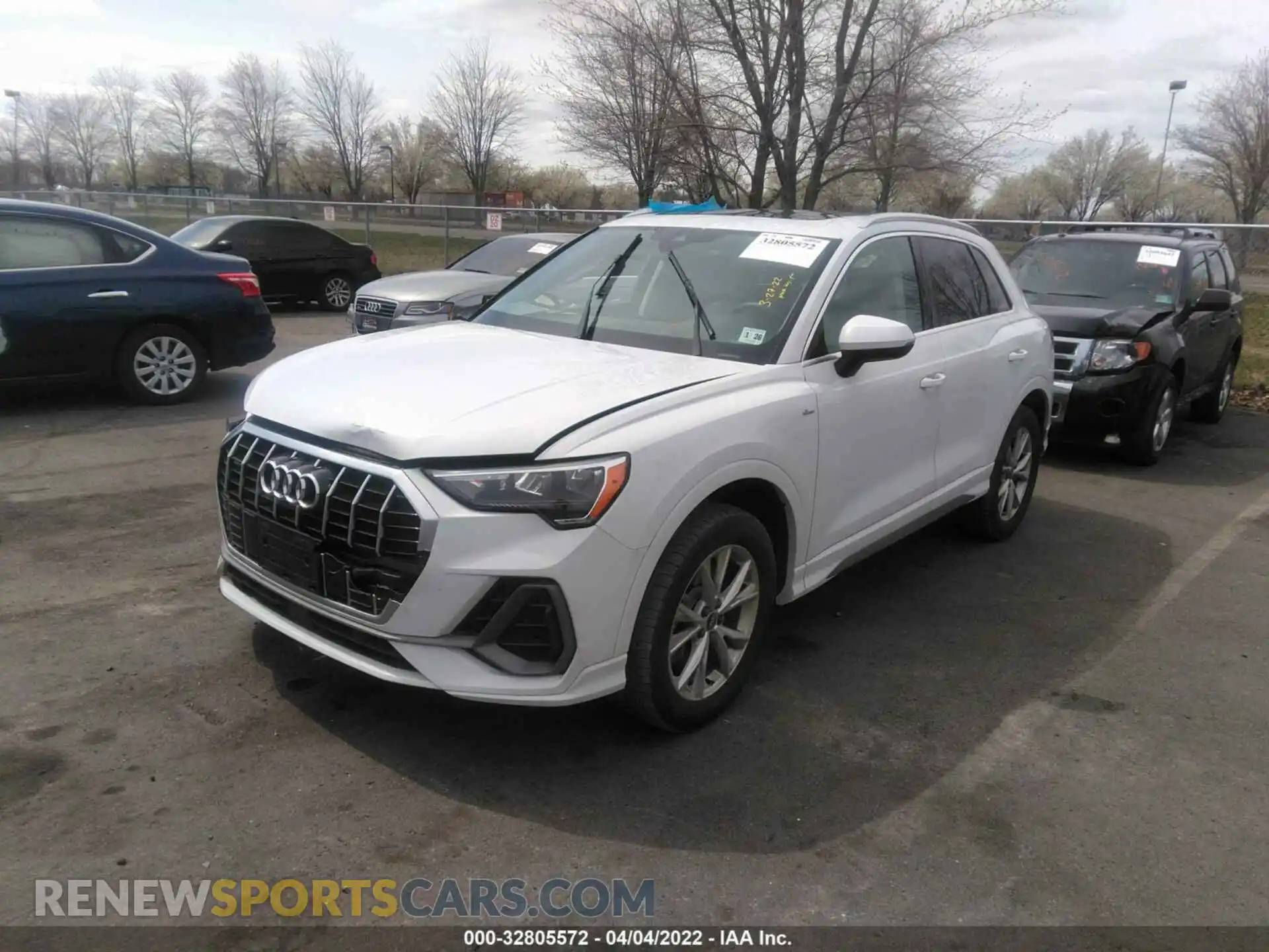 2 Photograph of a damaged car WA1DECF33M1058328 AUDI Q3 2021