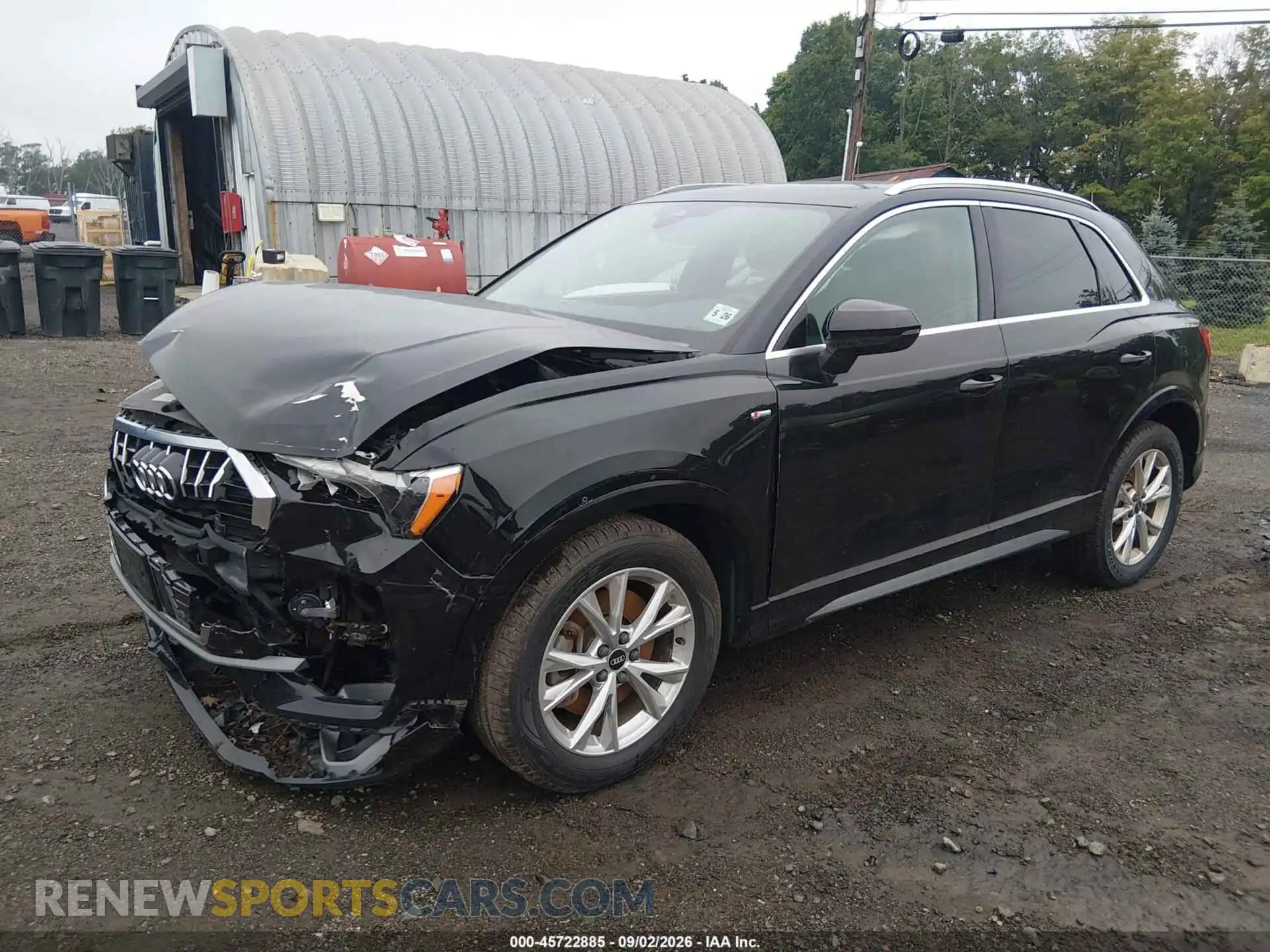 2 Photograph of a damaged car WA1DECF34M1036113 AUDI Q3 2021