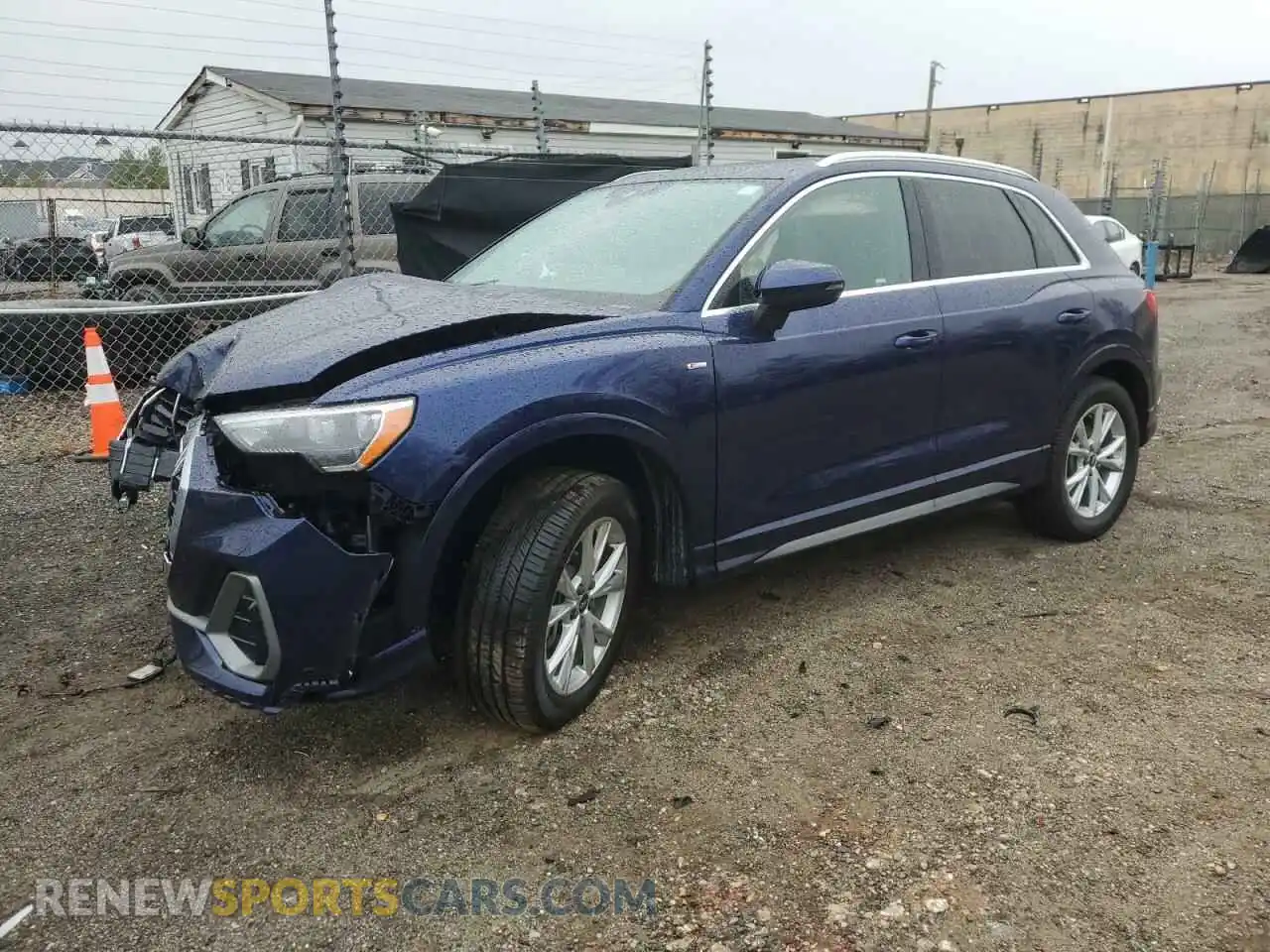 1 Photograph of a damaged car WA1DECF34M1050416 AUDI Q3 2021