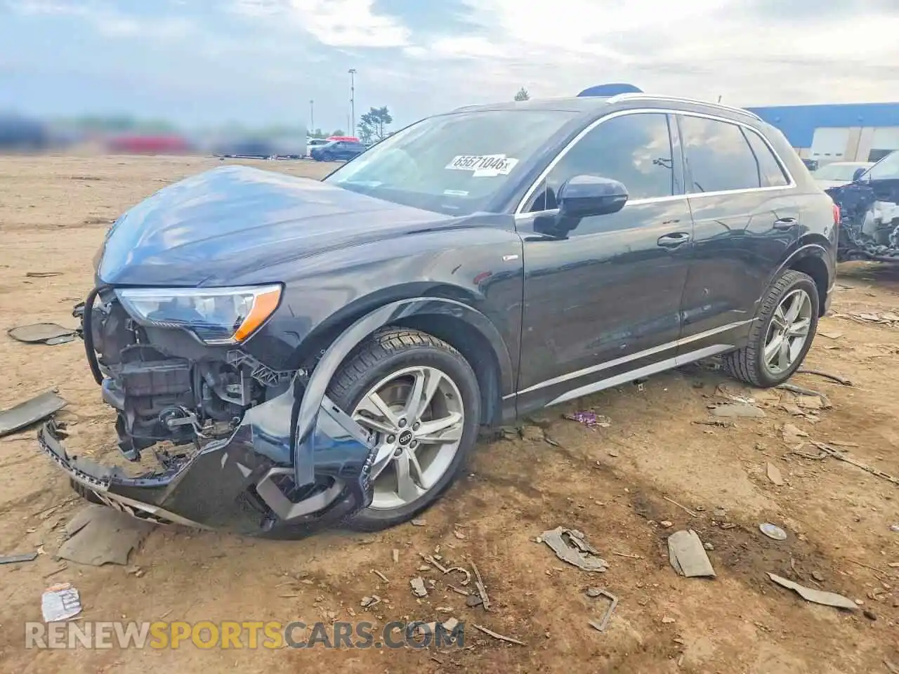 1 Photograph of a damaged car WA1DECF35M1025413 AUDI Q3 2021