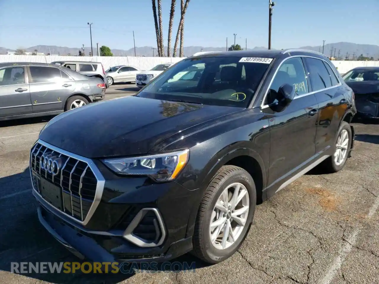 2 Photograph of a damaged car WA1DECF35M1082257 AUDI Q3 2021
