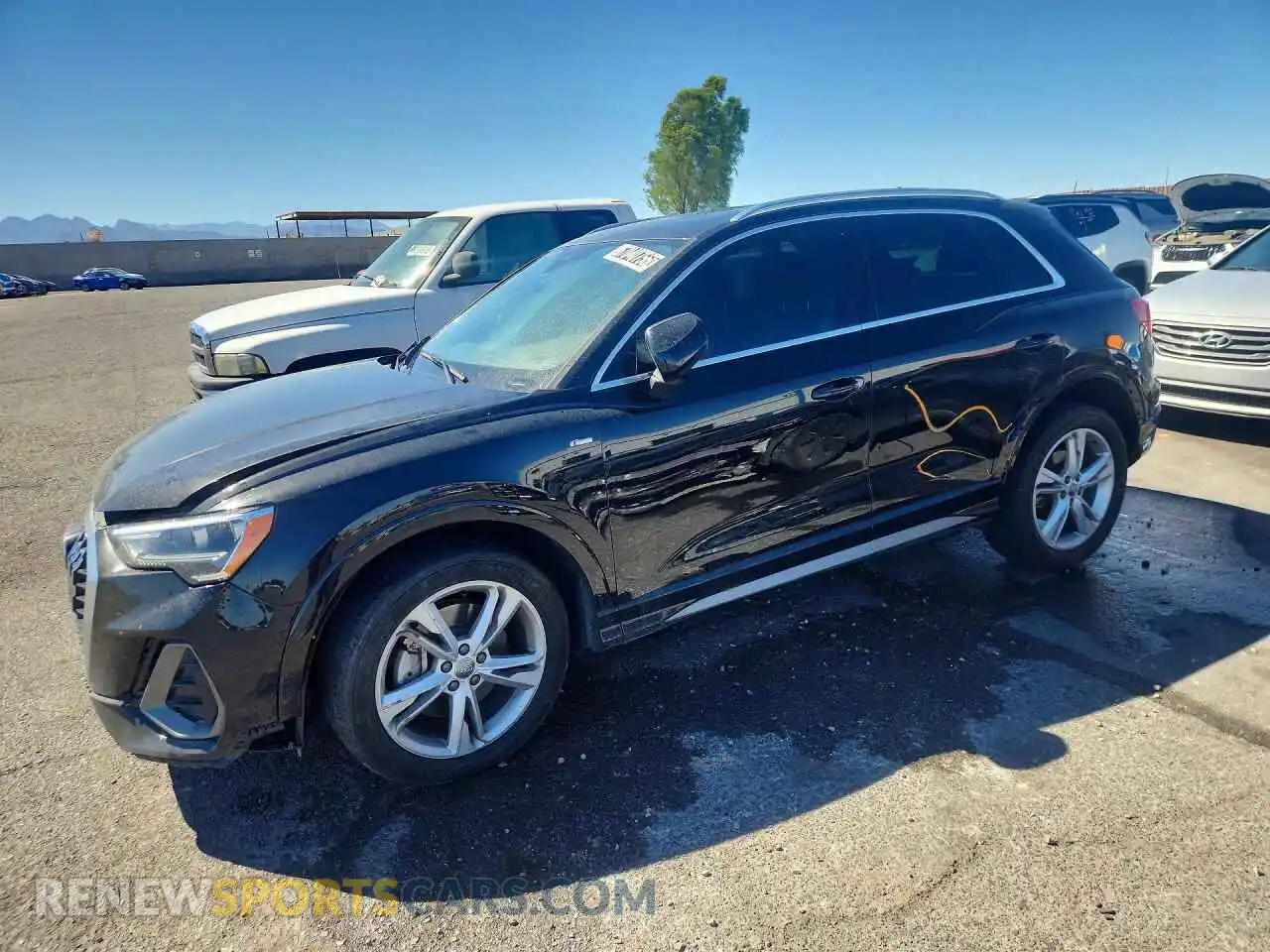 1 fotografías del automóvil dañado WA1DECF36M1014808 AUDI Q3 2021