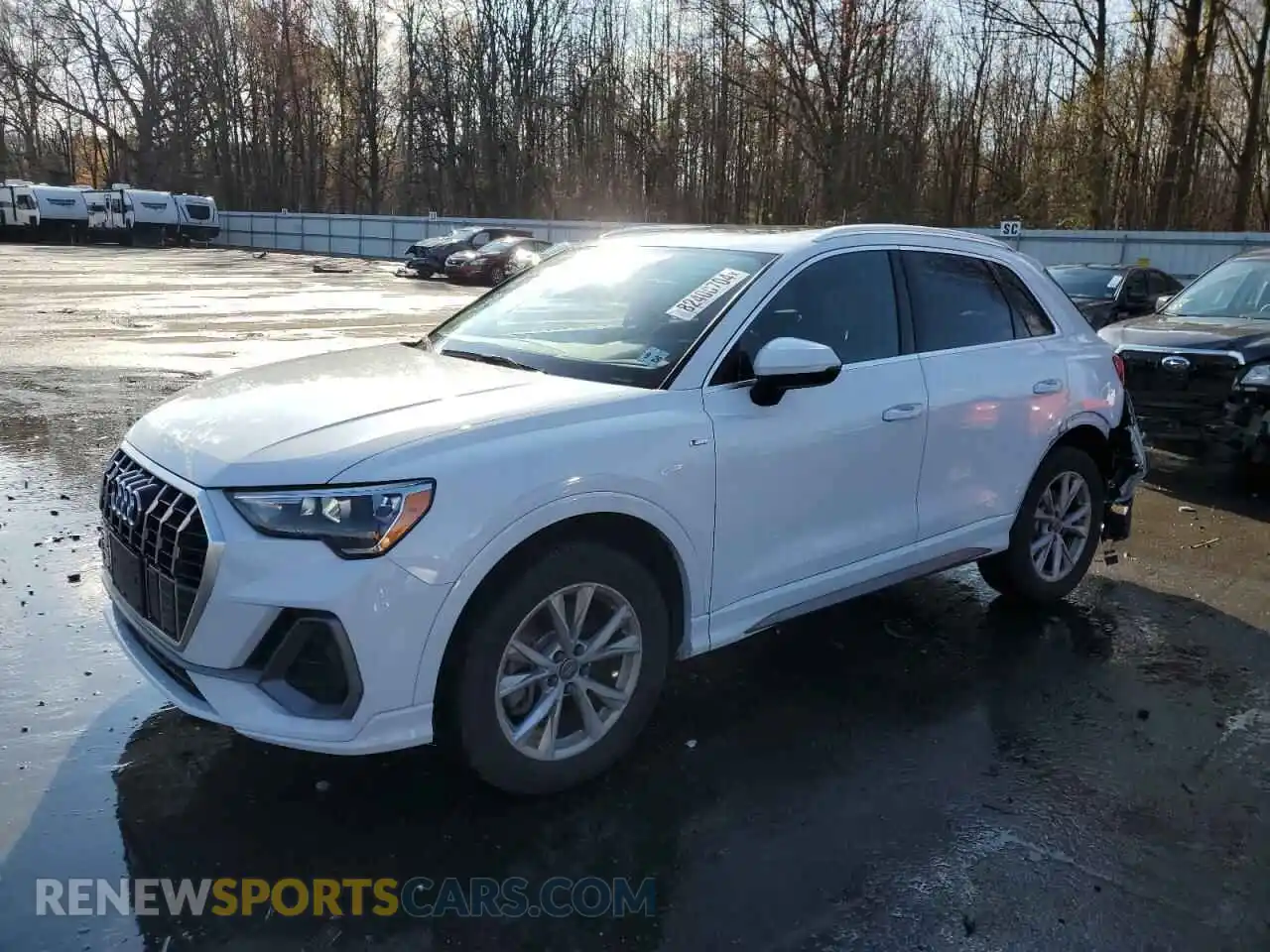 1 fotografías del automóvil dañado WA1DECF37M1001078 AUDI Q3 2021