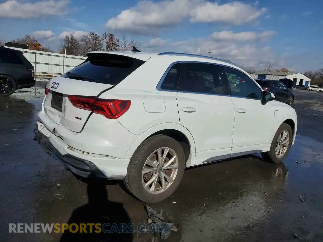 3 fotografías del automóvil dañado WA1DECF37M1001078 AUDI Q3 2021