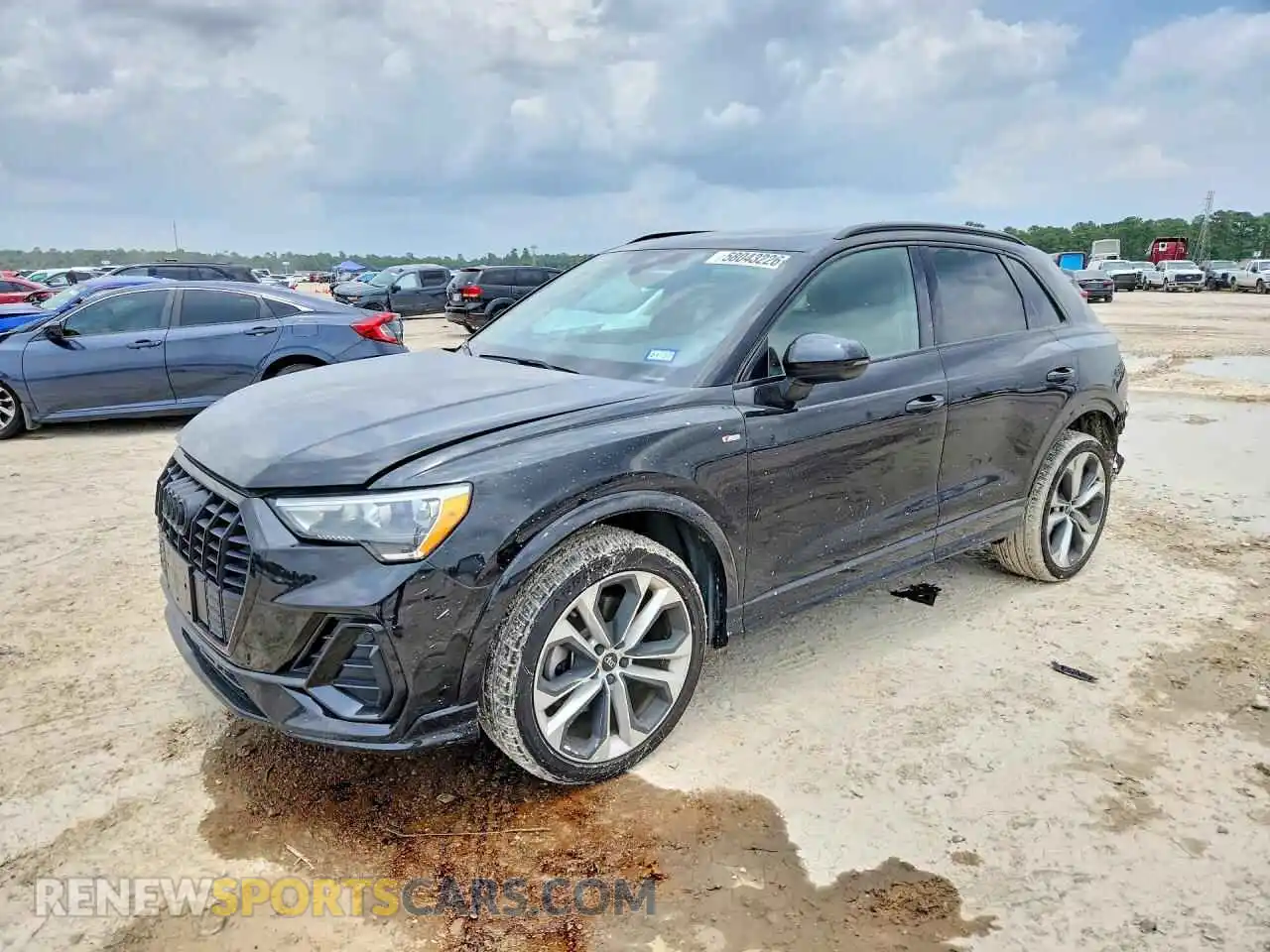 1 Фотография поврежденного автомобиля WA1DECF37M1035702 AUDI Q3 2021