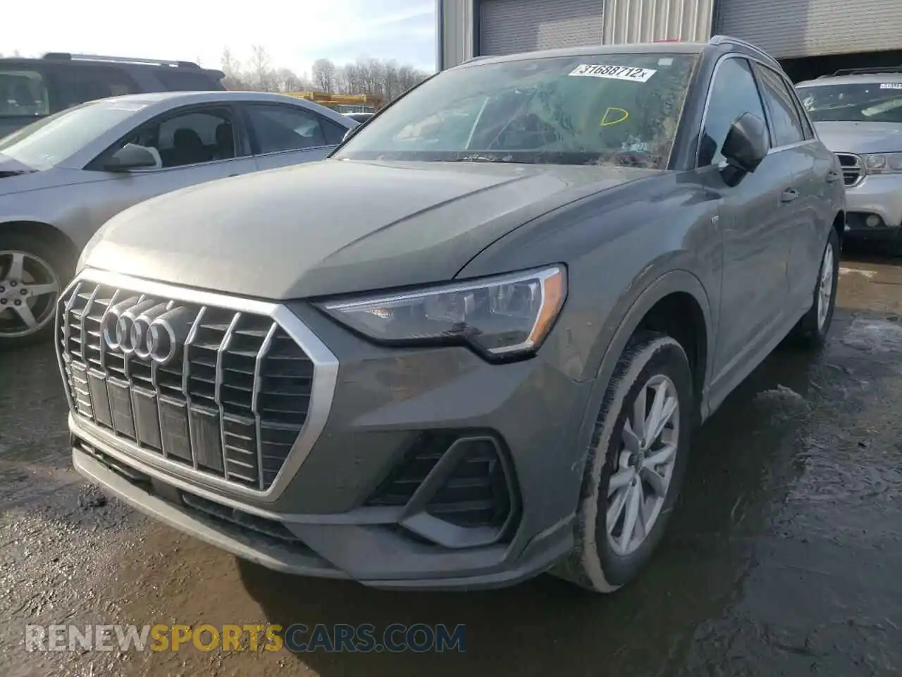 2 Photograph of a damaged car WA1DECF38M1087789 AUDI Q3 2021