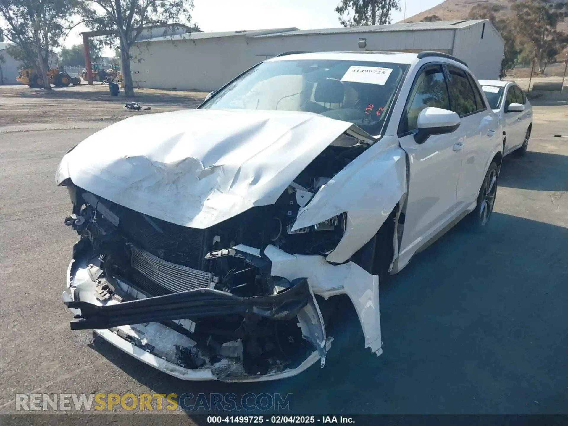 2 Фотография поврежденного автомобиля WA1DECF39M1143545 AUDI Q3 2021