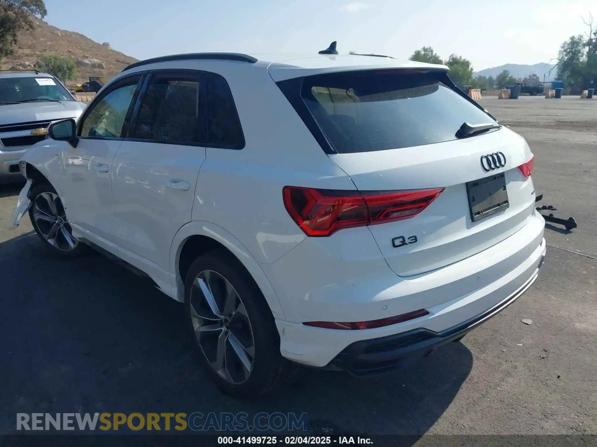 3 Фотография поврежденного автомобиля WA1DECF39M1143545 AUDI Q3 2021