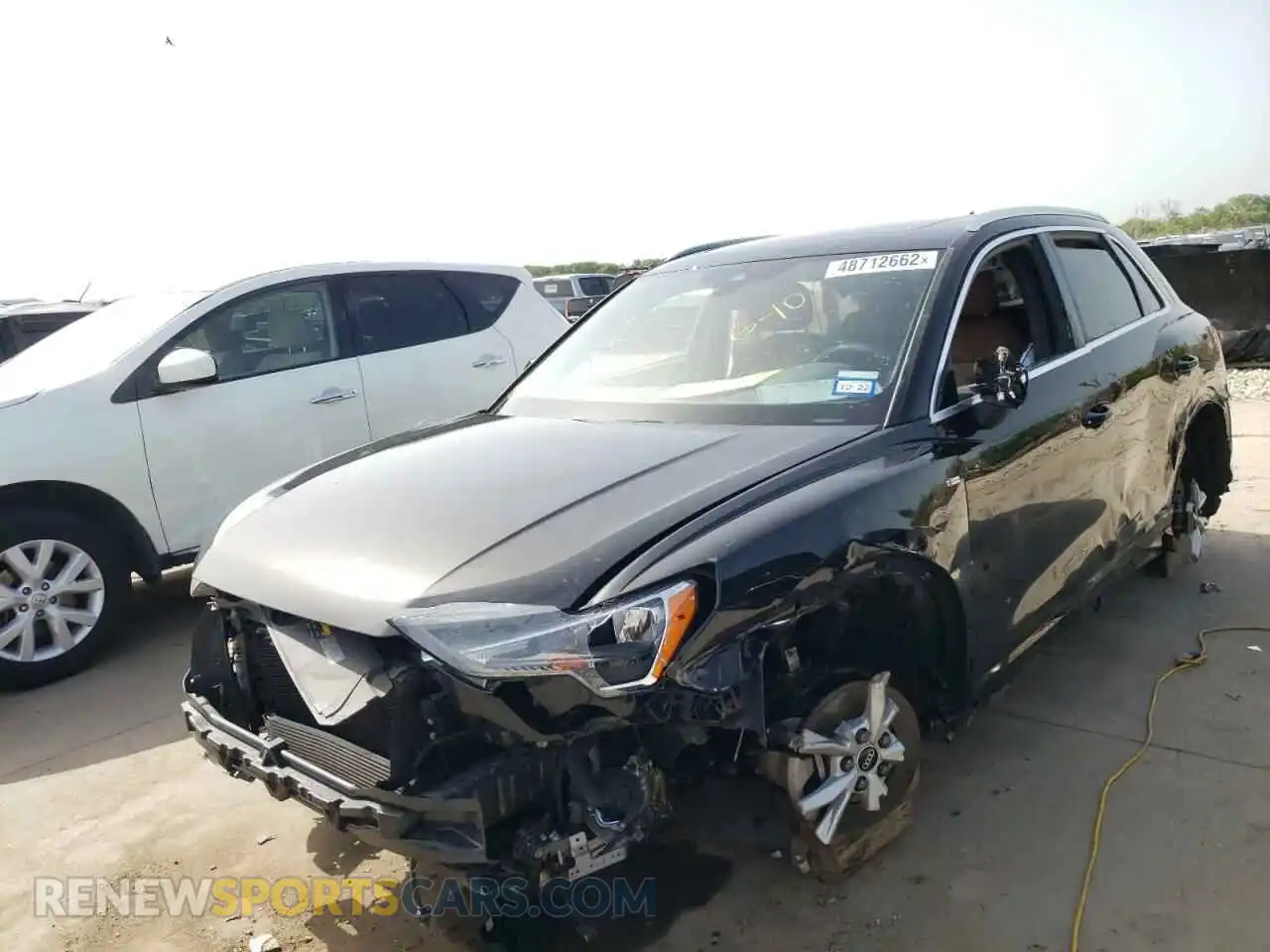 2 Photograph of a damaged car WA1DECF3XM1043387 AUDI Q3 2021